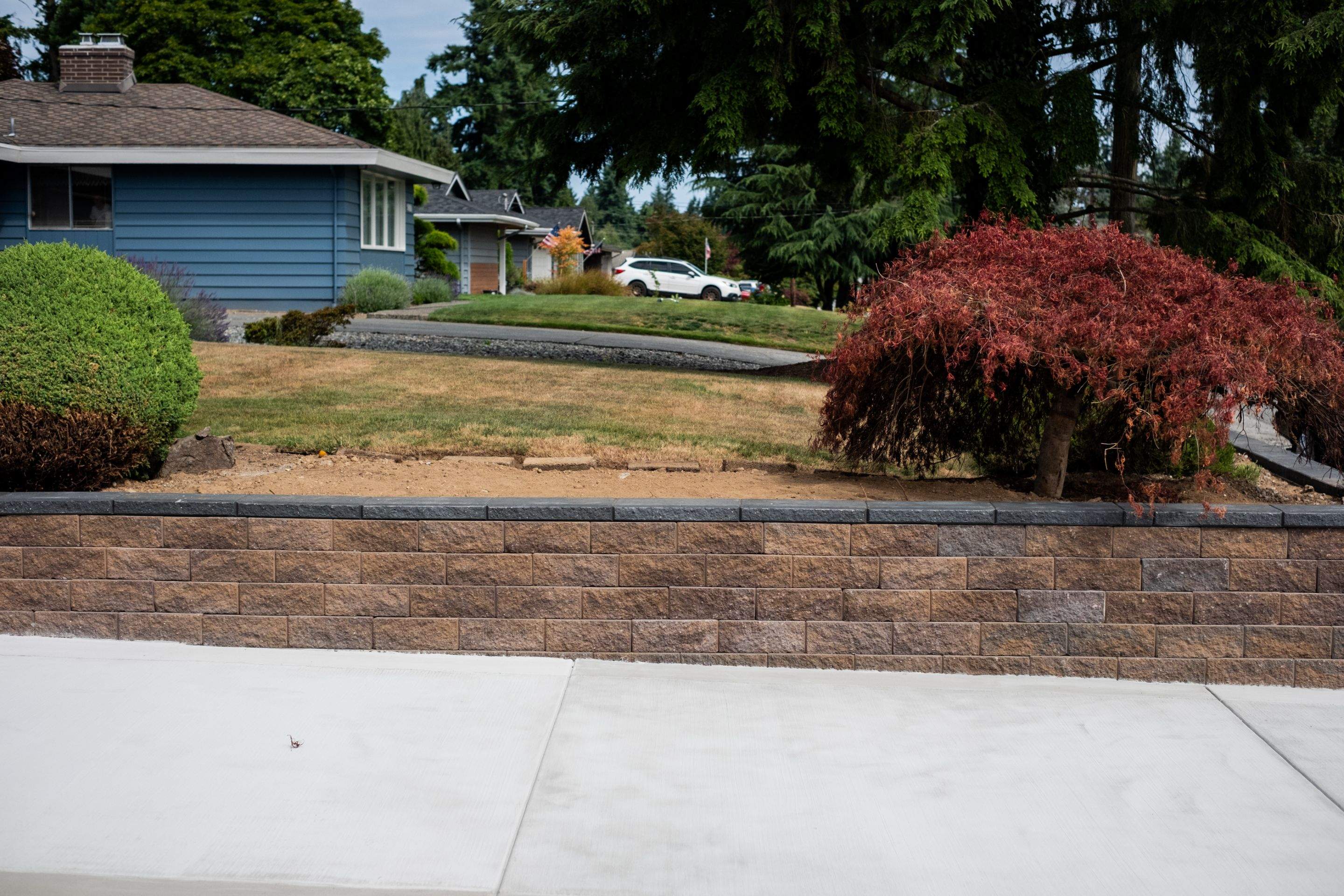Justin | Retaining Wall, Landscape Project  by Jireh Asphalt & Concrete Inc 