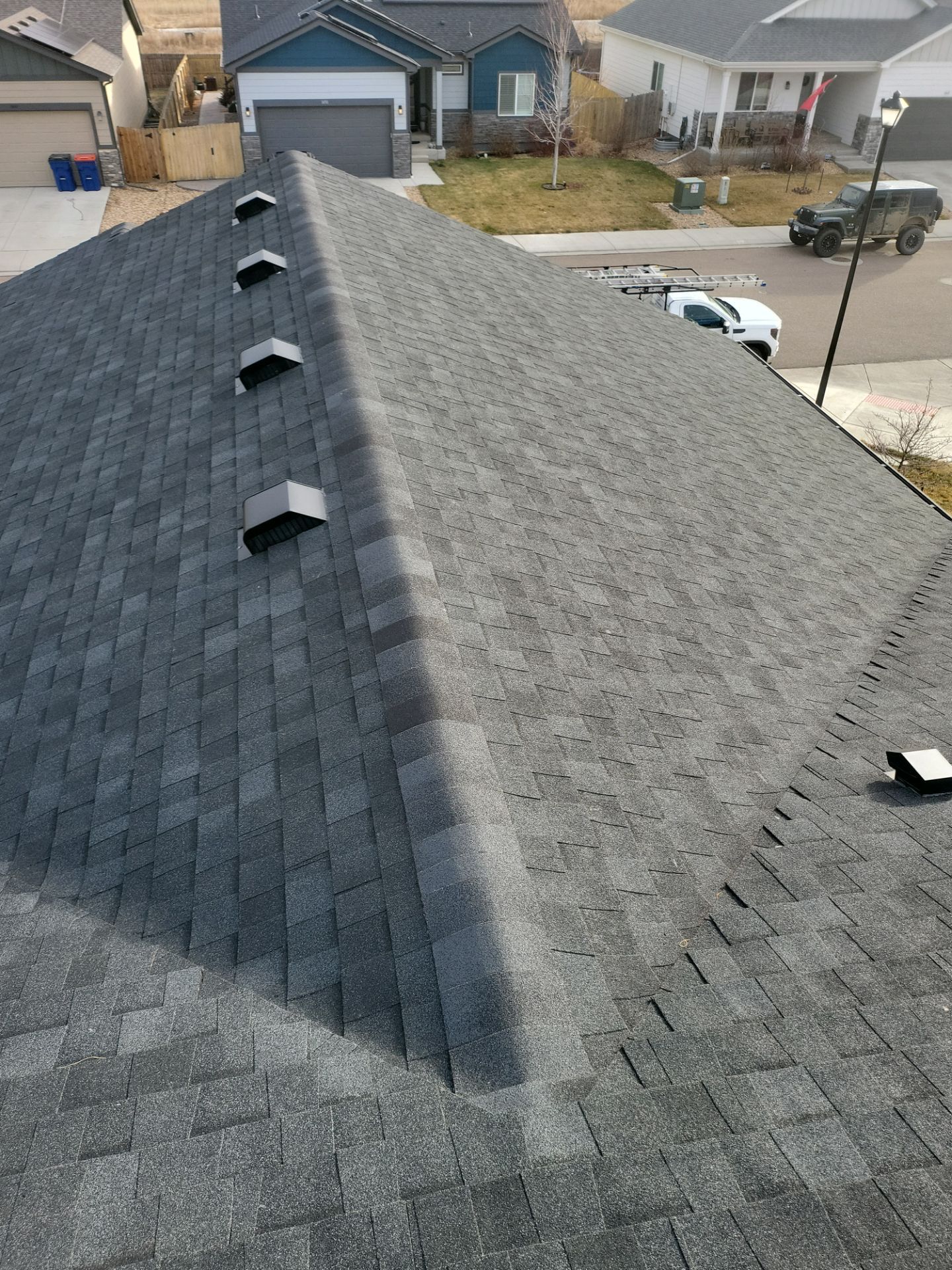Tamko IR Class 4 install Project in Milliken, CO by Blue Peaks Roofing LLC 