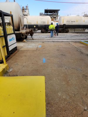 Industrial Plant Hired us to locate Water Line Loop