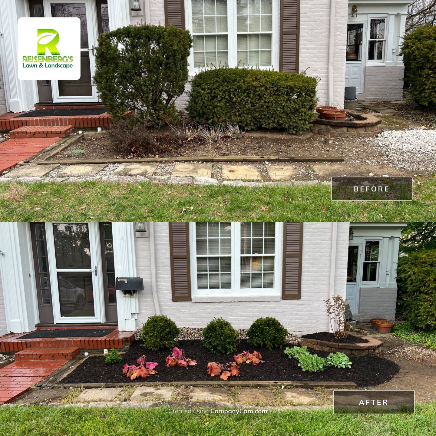Landscape Tear Our & Install, Relay of Stepper Path by Reisenberg’s Lawn & Landscape, LLC