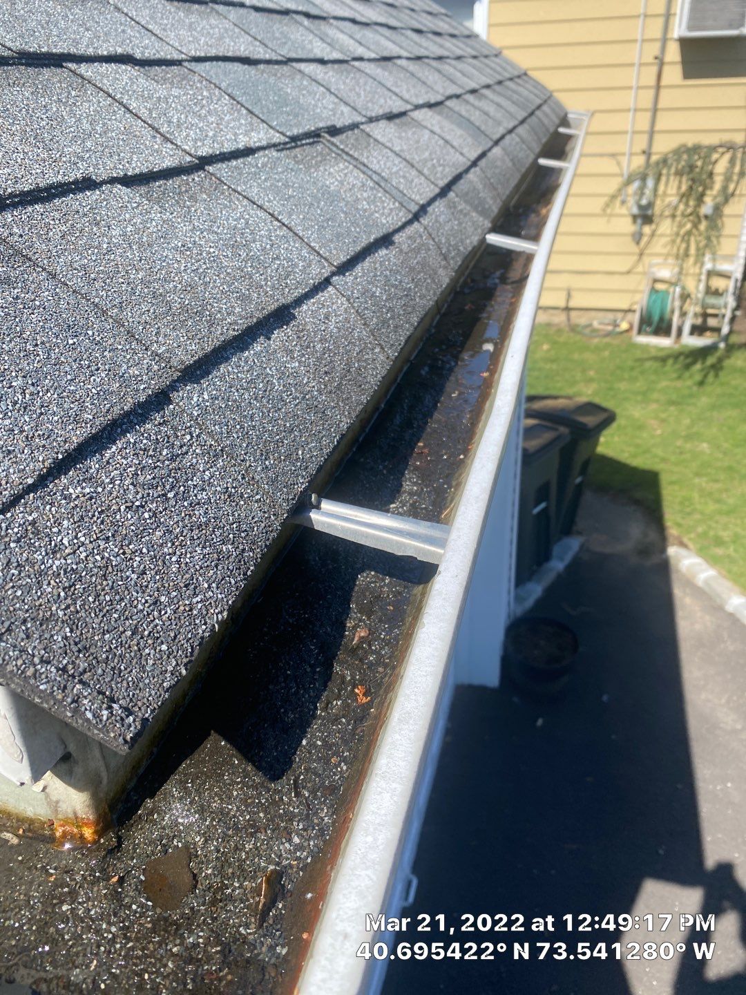 Cleaning and Microguard Installation. by Above All Gutters 