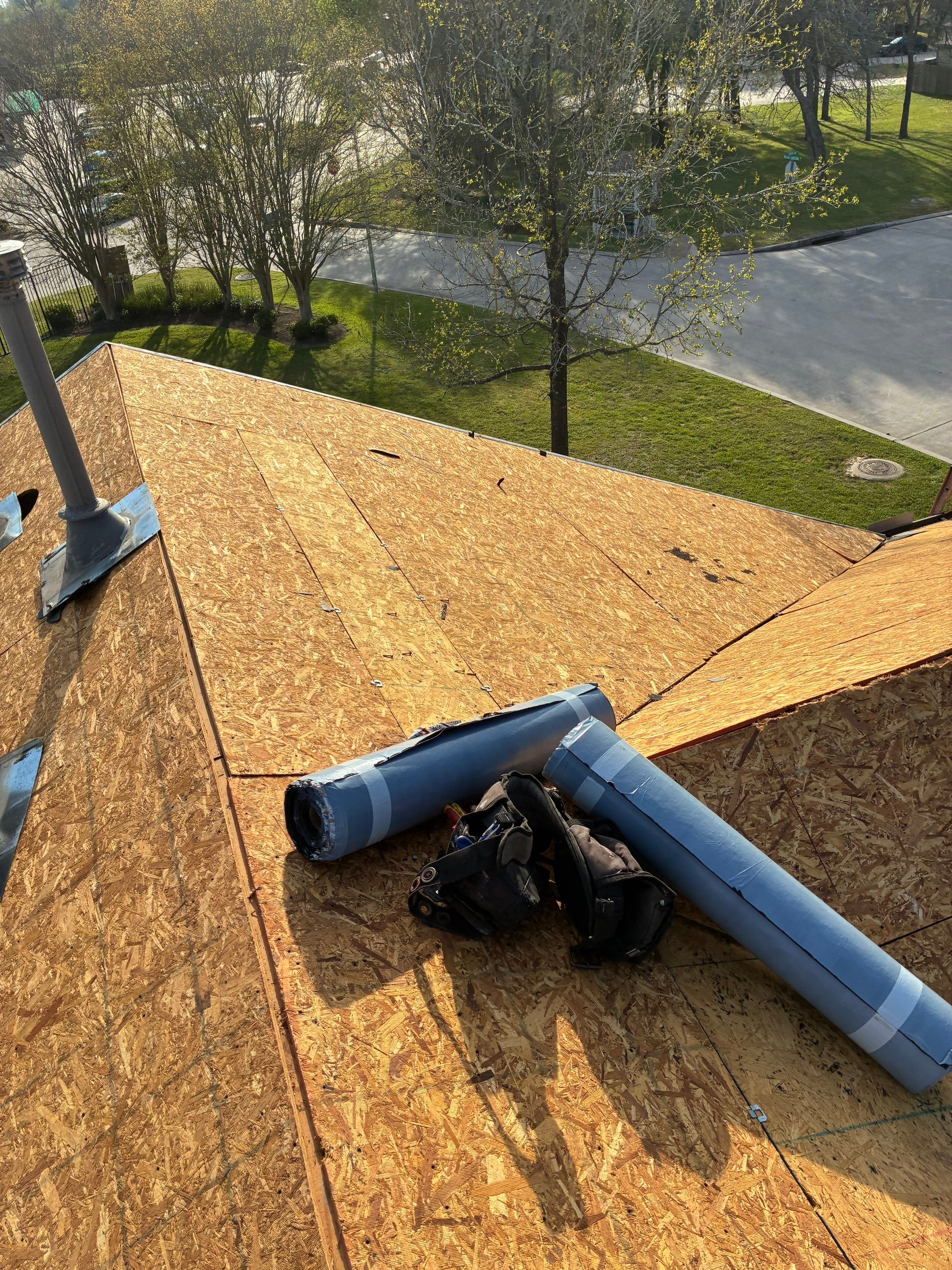 Townhome Reroof by Berry Good Roofing
