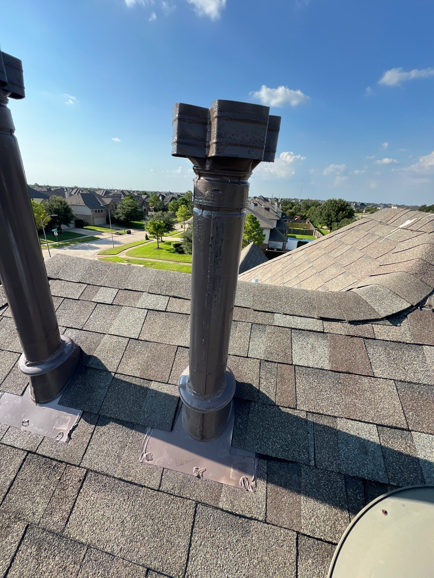 Hail Damage using Owen's Corning Duration (Lifetime) Shingles by Roof Repair Services LLC