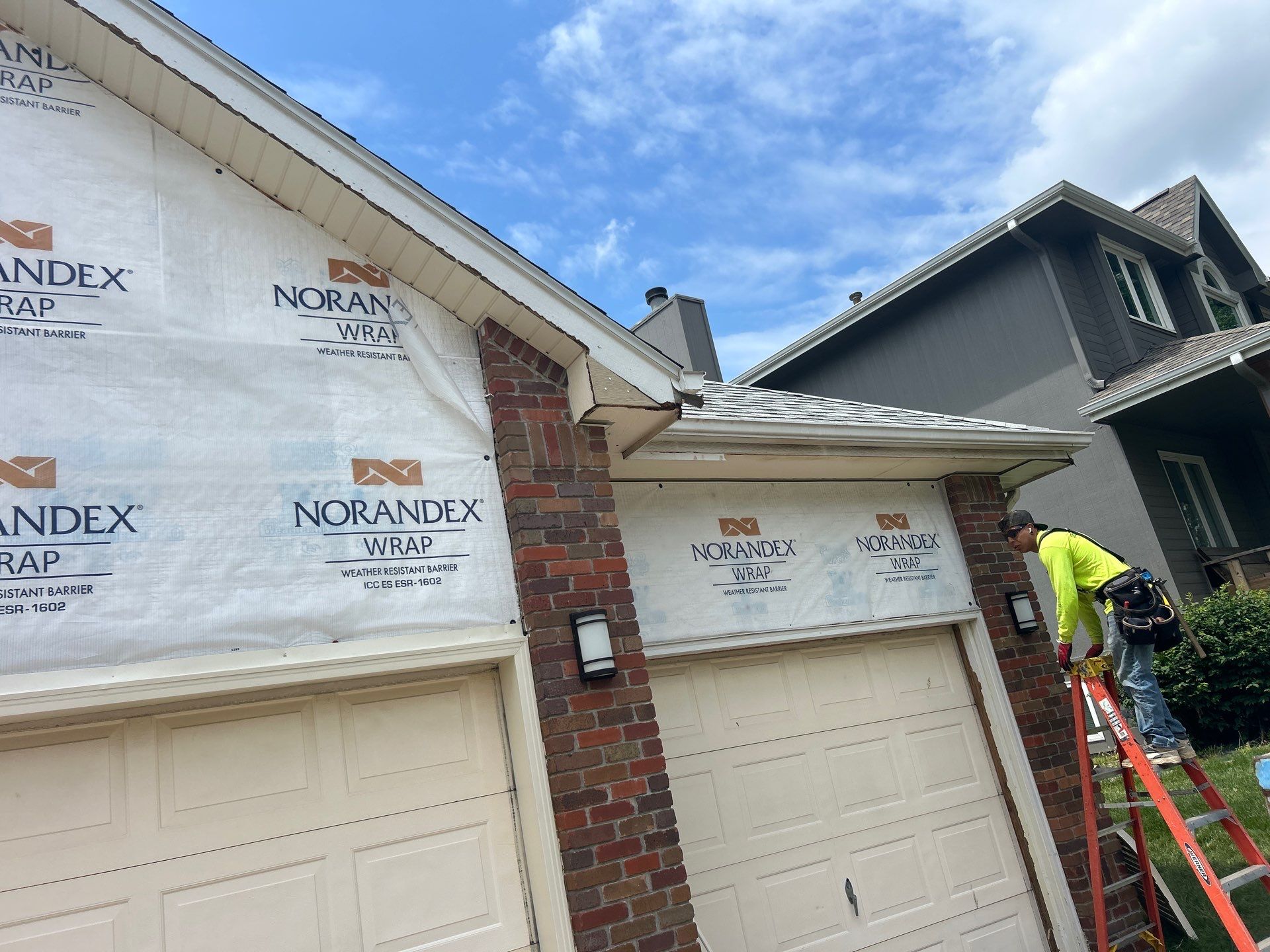 Full Vinyl Siding Replacement with Norandex Materials in Omaha by Carps Complete Exteriors 