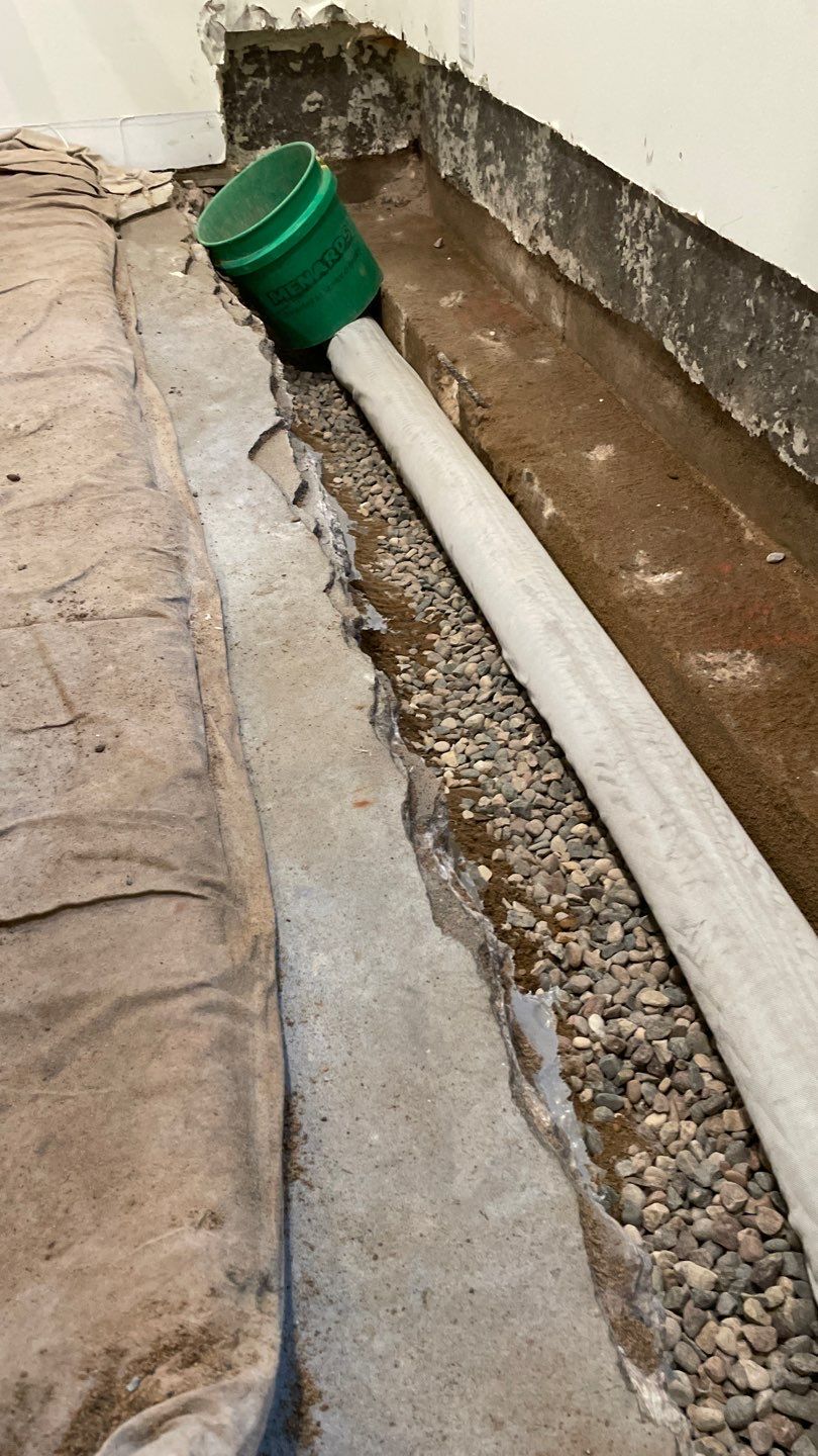 Finished-Basement Drain Tile & Sump Pump in Southwest Minneapolis by Waterproofing Northeast