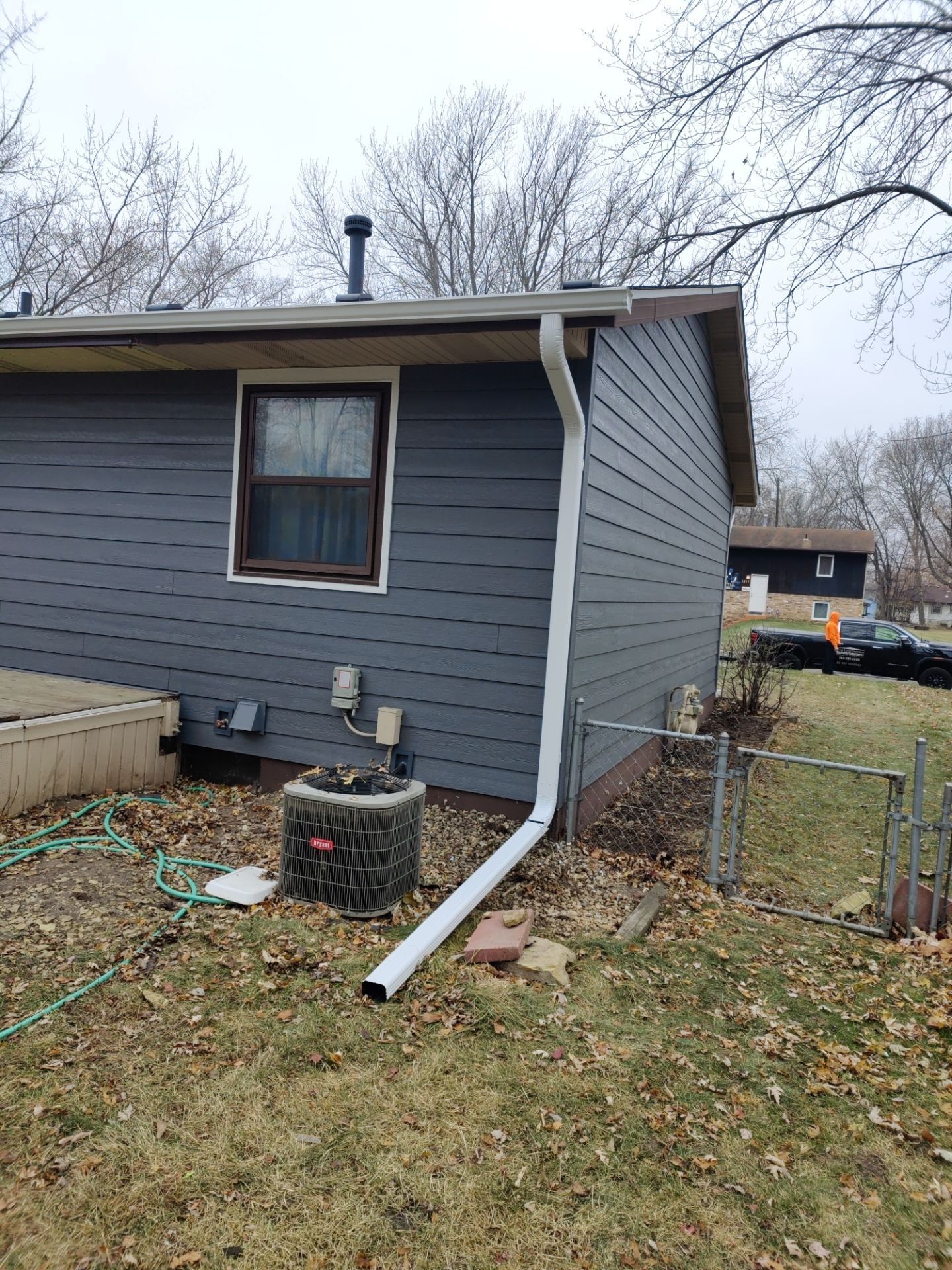 5" Gutters in St. Paul Park by Next Level Seamless Gutters / Exteriors Inc.