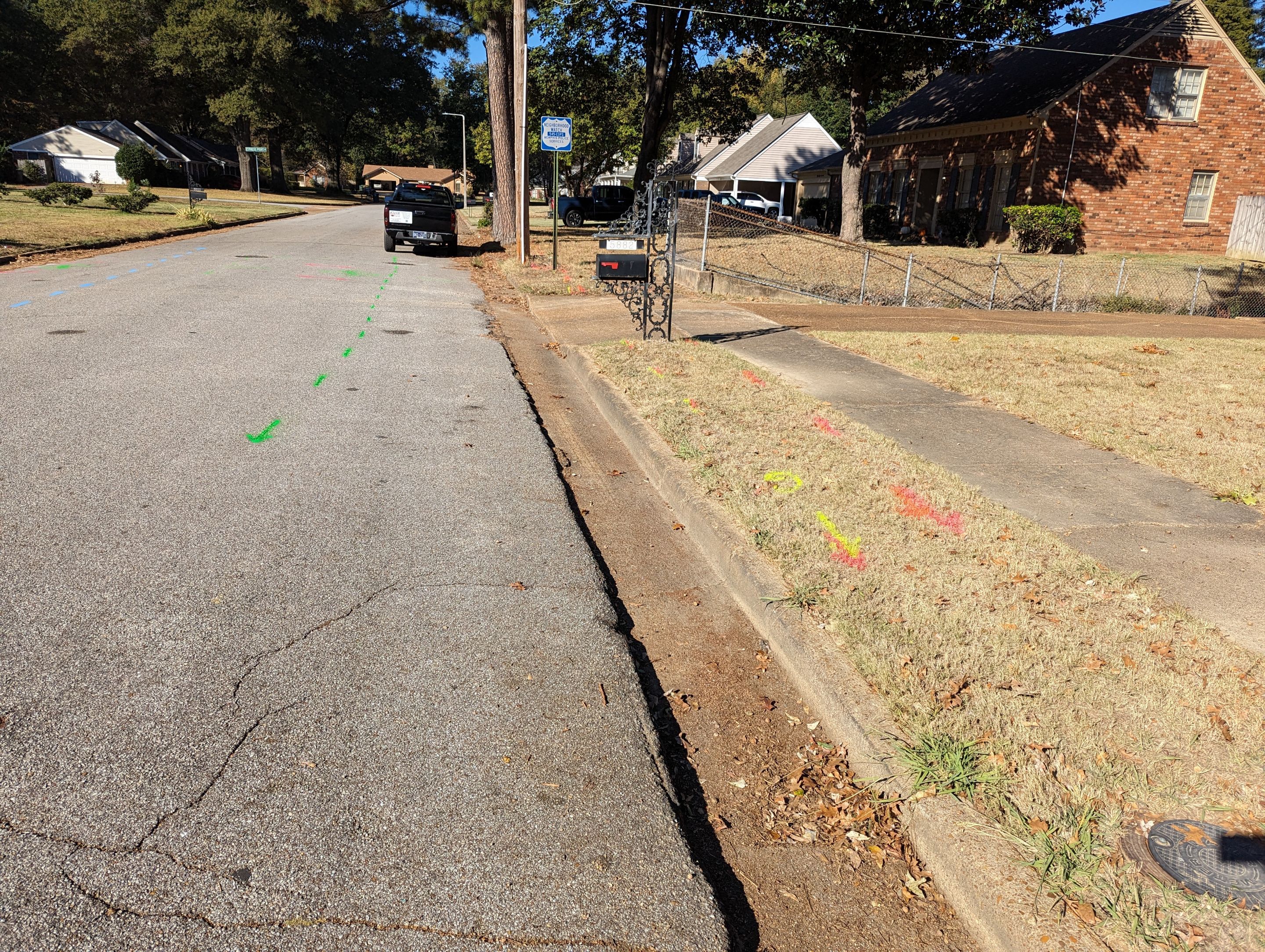 Utility Locating and Verification for Survey Crew by Alsip Locating Service, LLC