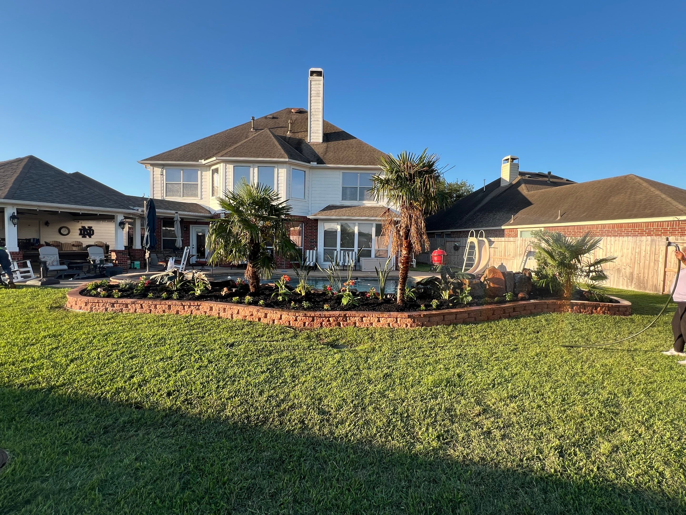 🌿 Larry Caudillo’s Poolside Landscape Revamp by Texas Urban Elements