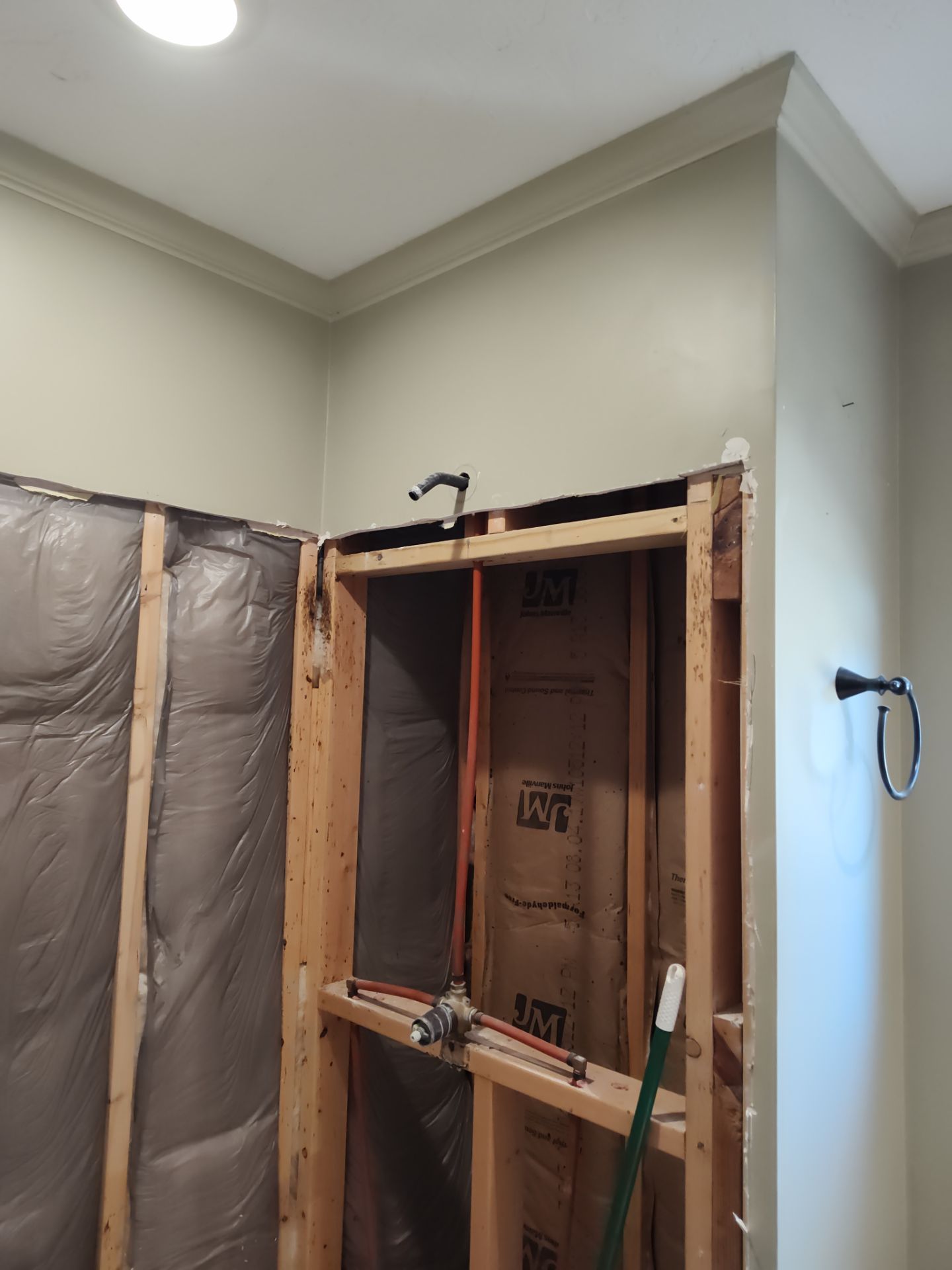 Bathroom Remodel using Onyx by Cornerstone Home Builders, LLC