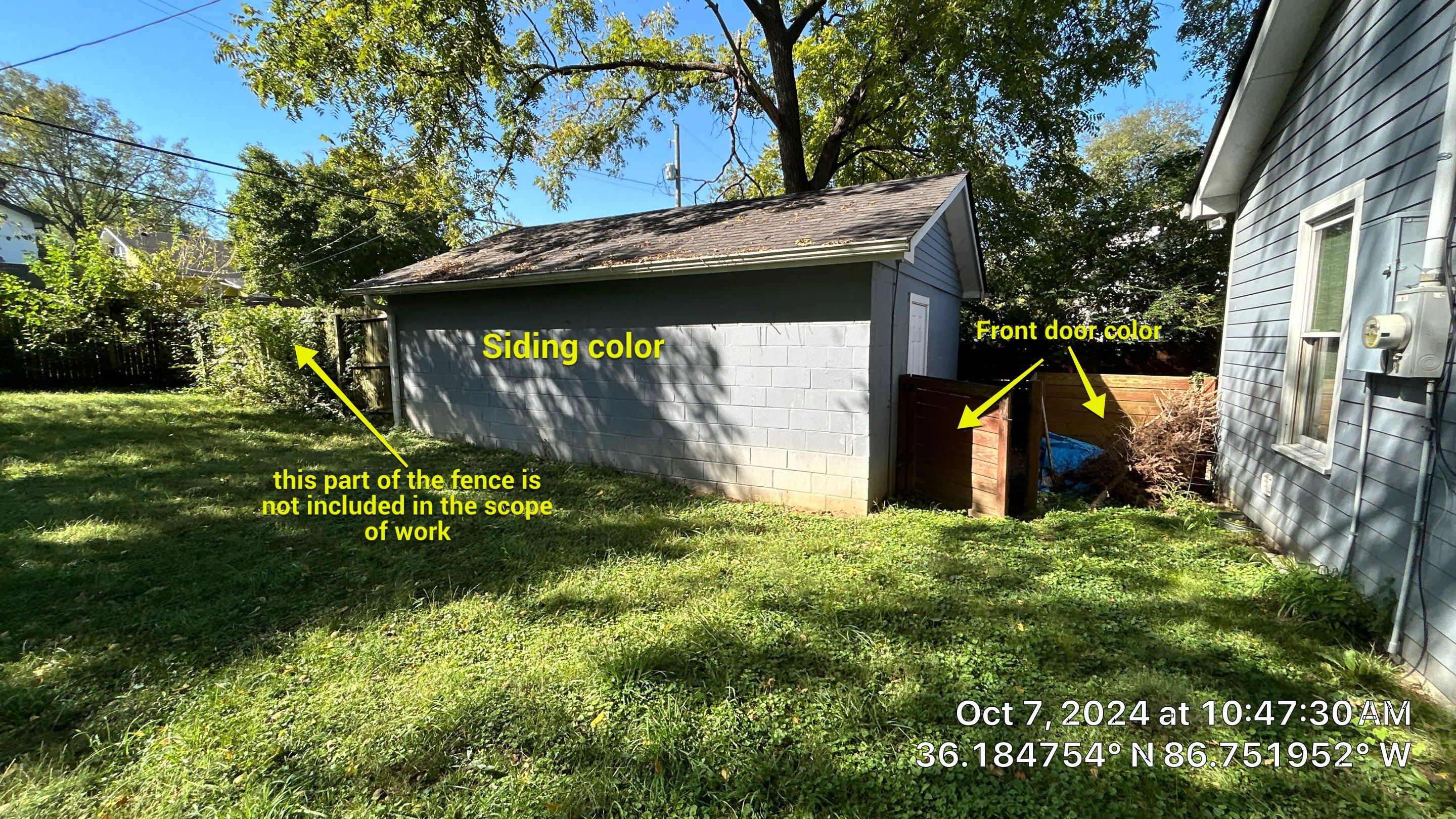 Exterior East Nashville  using Sherwin Williams Duration Home Exterior Satin  by Nashville House Painters 