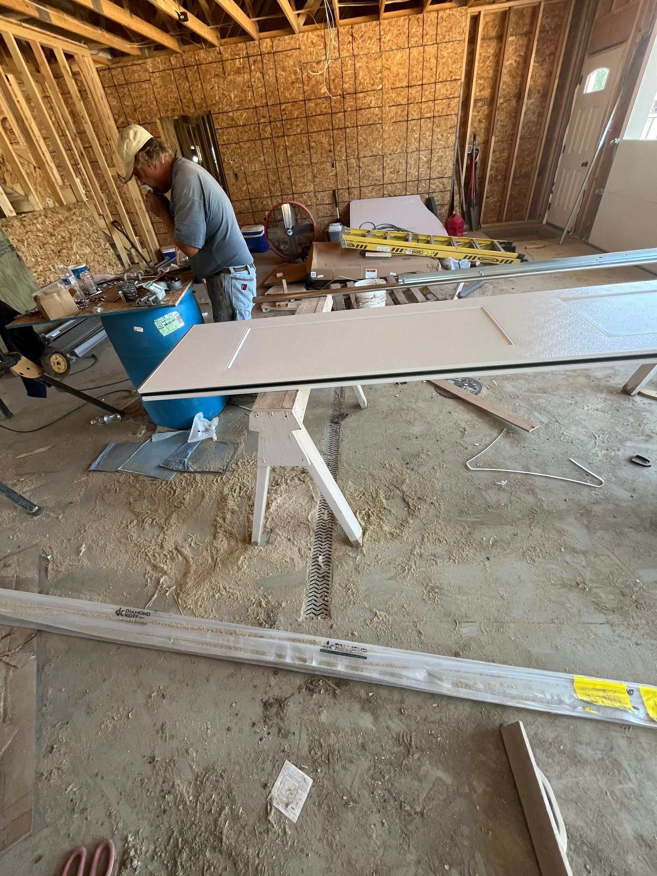 Custom Garage and Basement Epoxy Floor Coating in Menno by Select Painting, Coatings & Garage Cabinets