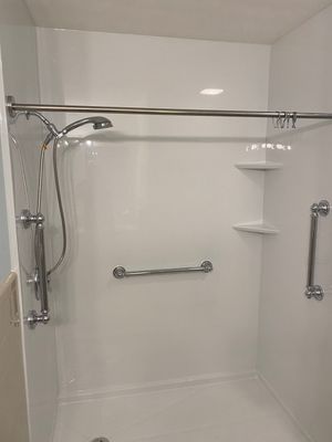 Tub to Shower