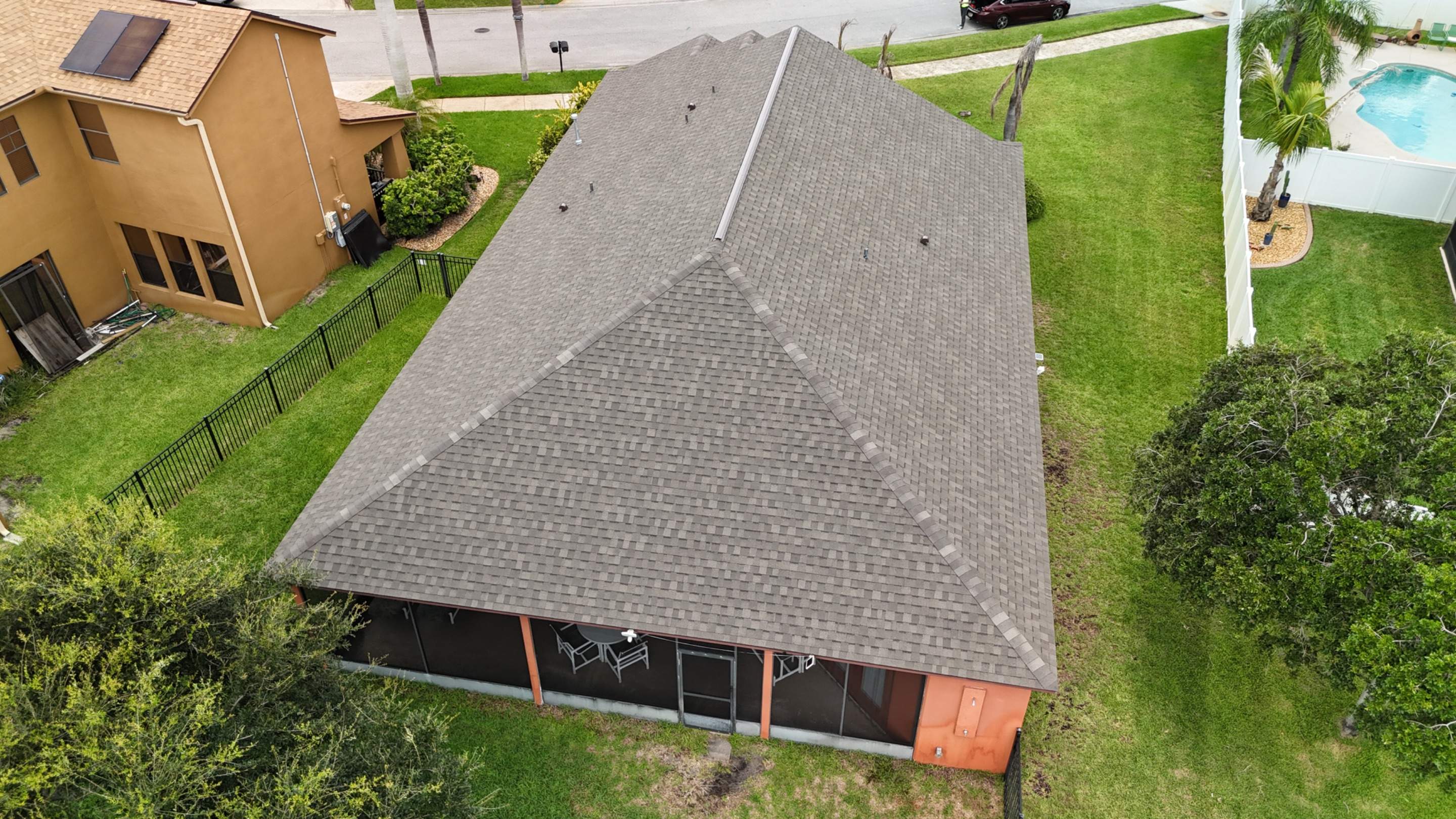 Merritt Island Residential Roof Replacement with Tamko Titan Shingles by Wiedmann Construction & Roofing