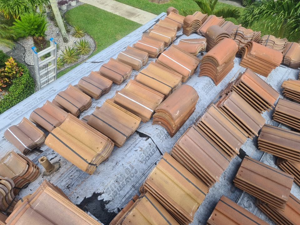 Residential Roofing Installation using Eagle Roofing Tile by BLUES BROTHERS ROOFING