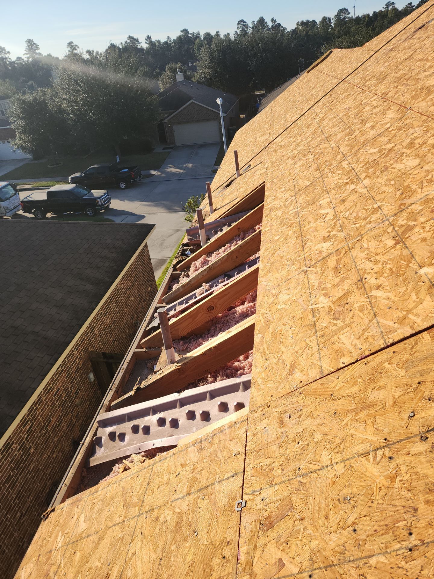 Residential Roofing Installation using Owen's Corning Duration (Lifetime) Shingles by Roof Repair Company