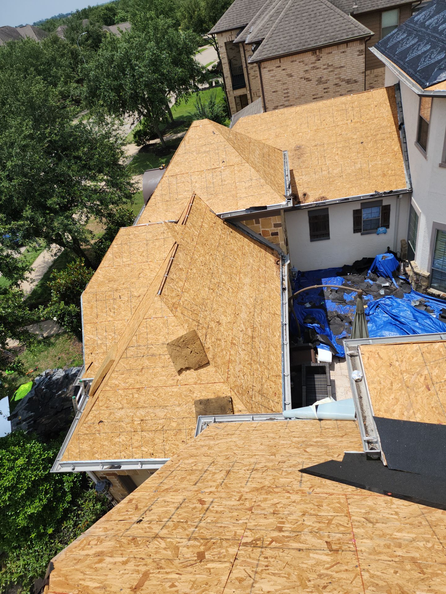 Residential Roofing Repair using Owen's Corning Duration (Lifetime) Shingles by Roof Repair Services LLC