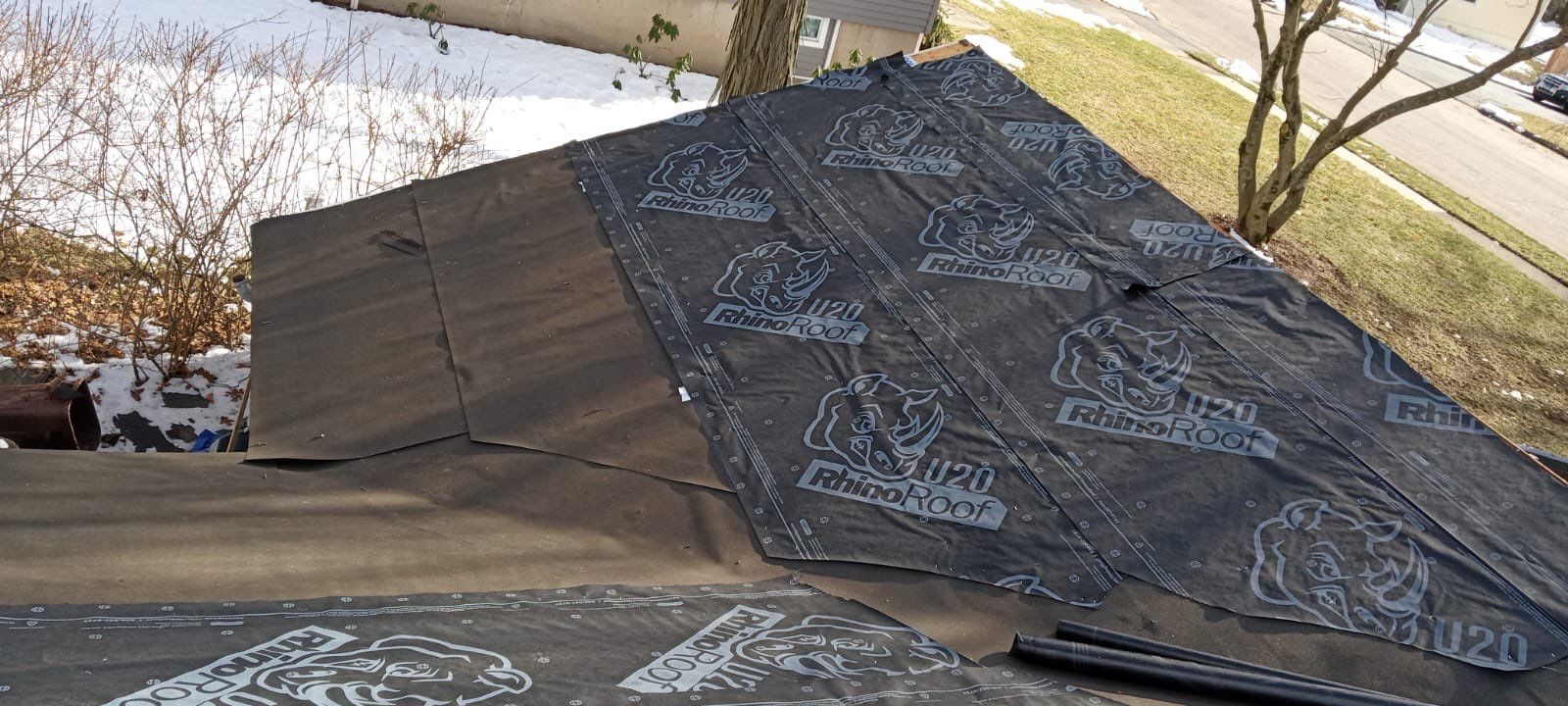 Residential Roofing Installation using Owens Corning Duration Estate Gray by A Plus Exterior