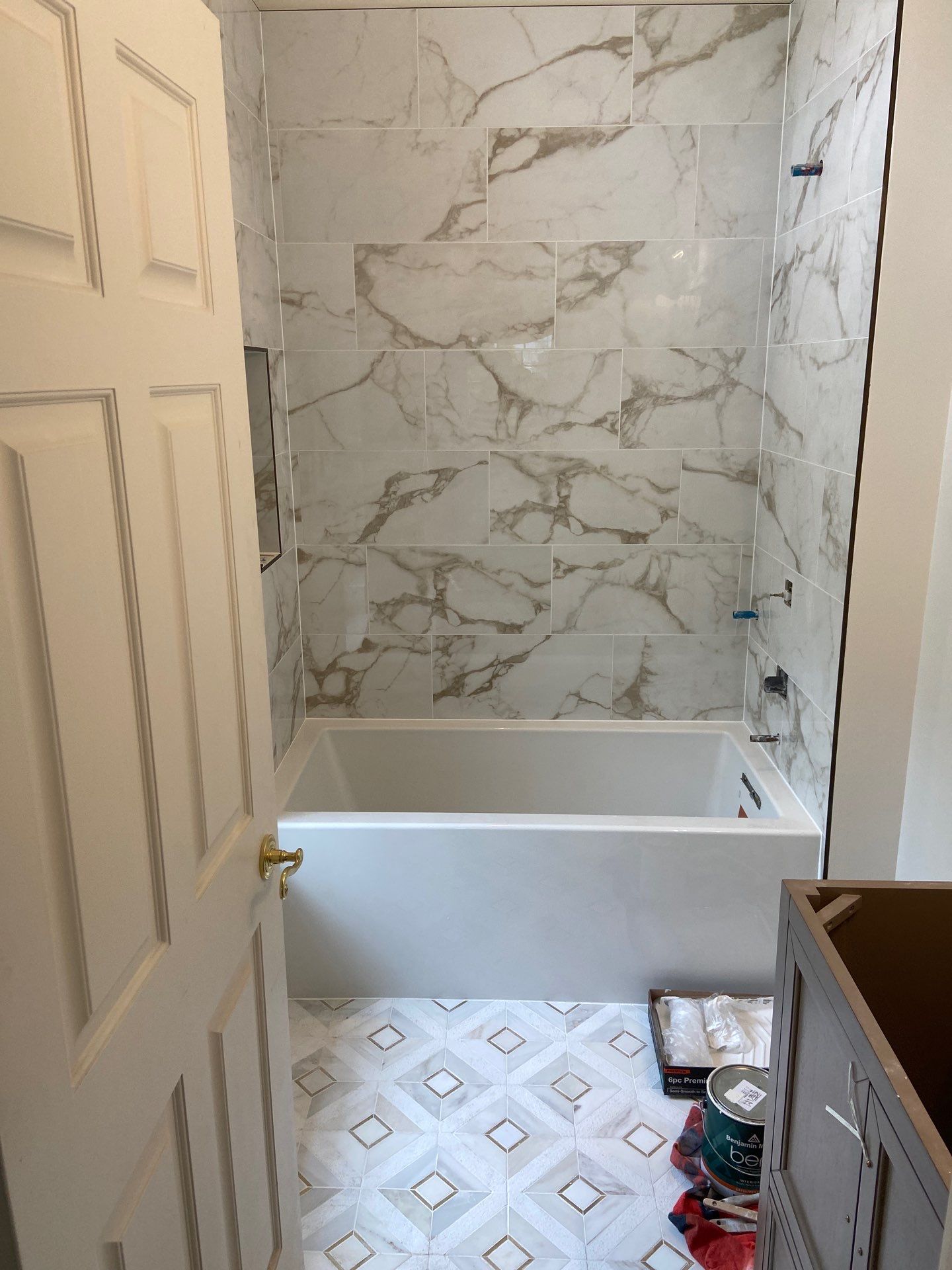 Triple Bath in Hinsdale by Snap Home Solutions