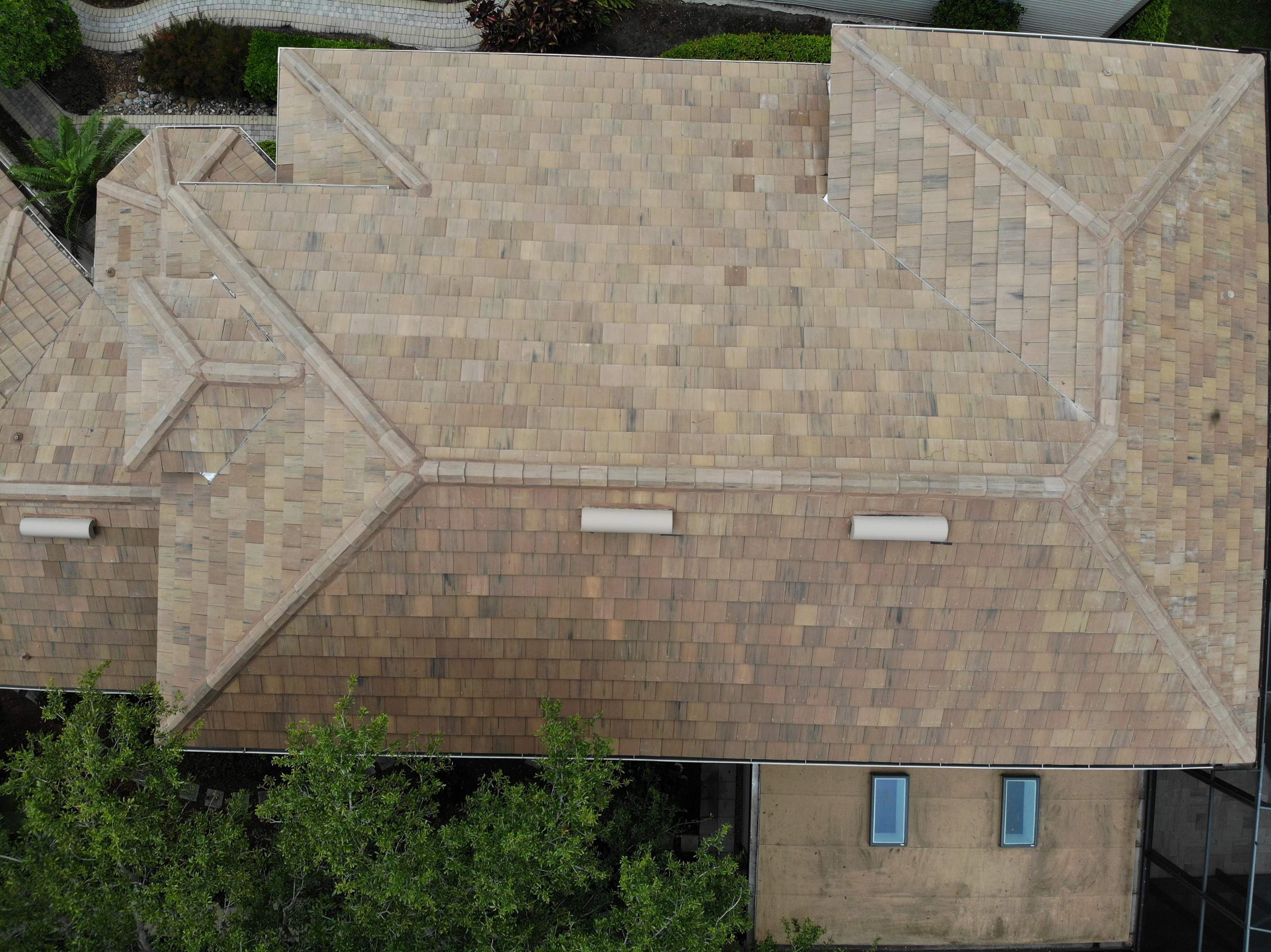 Residential Roofing Installation using Concrete Tile in Bonita Bay Community by International Roofing