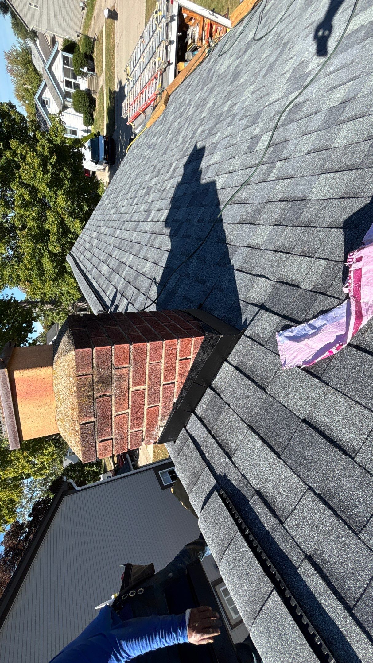 Roof Replacement using Owens Corning Estate Gray by 180 Contractors