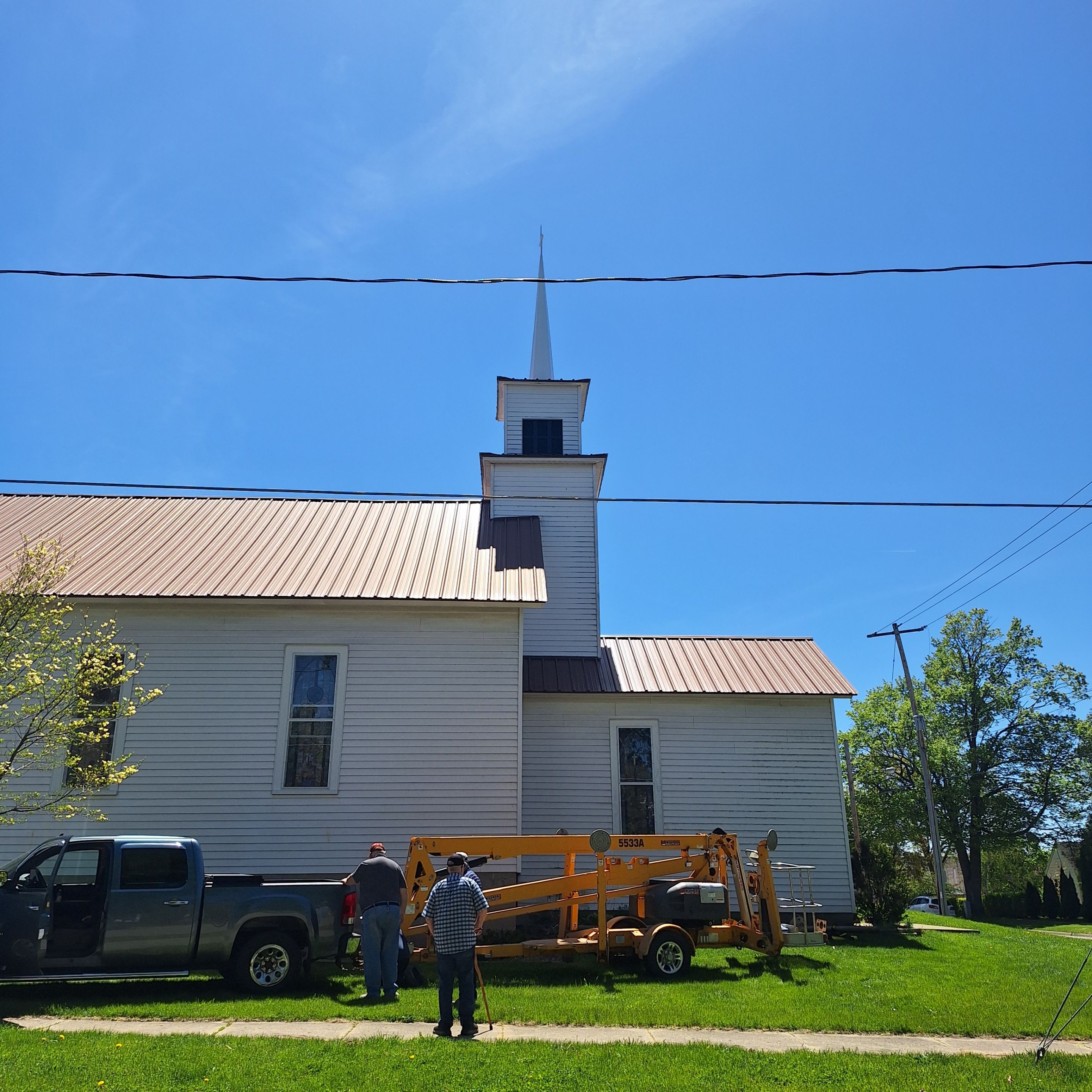 Reviving the Steeples Shine!! by Gordon Painting