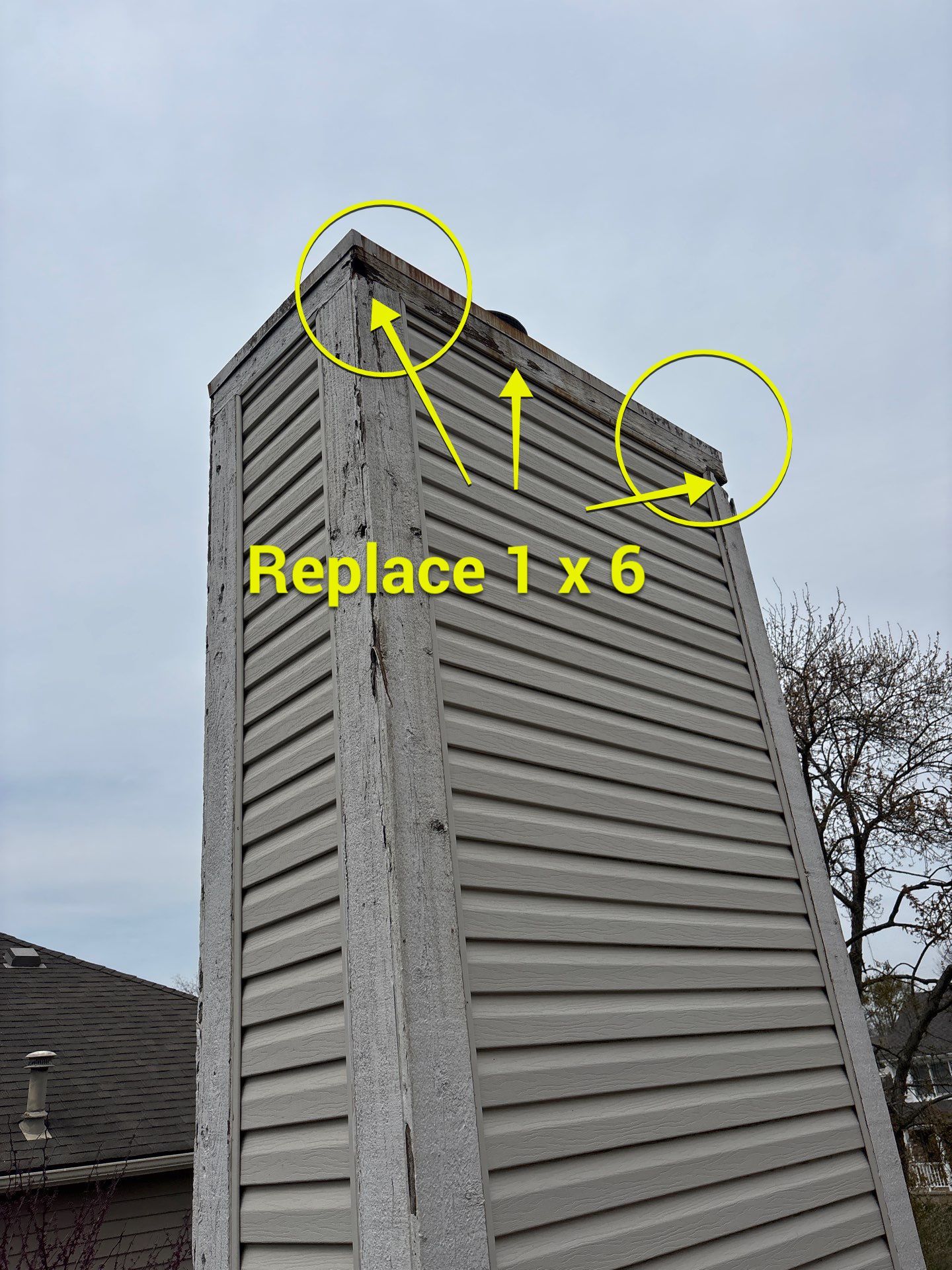 Westerville Trim Repair by KFX Roofing