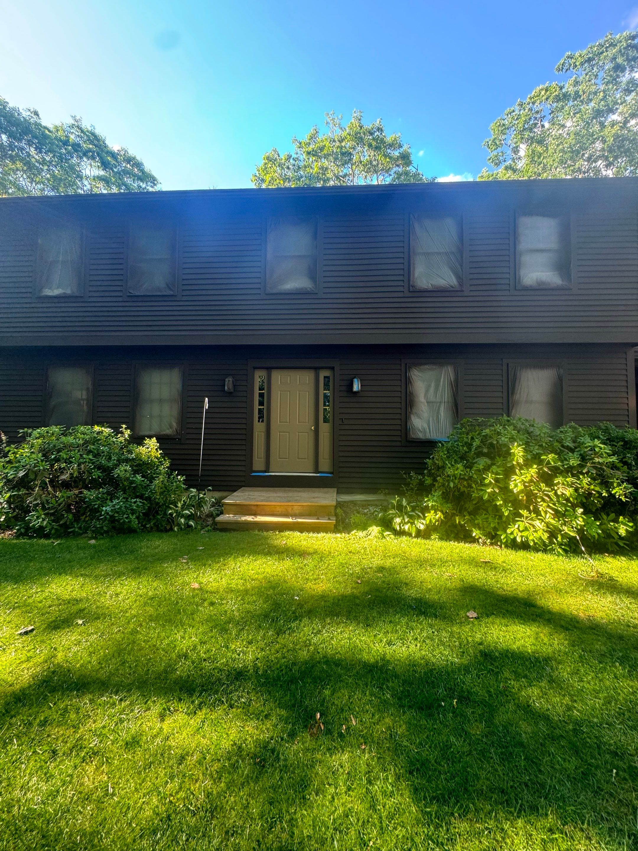 Exterior Siding Repairs and Multi-Level Deck Refinishing in Augusta by Picture Perfect Pro Painting