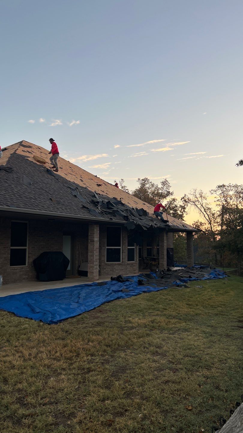 Residential Roofing Installation using GAF Natural Shadow  by A & H Roofing and Contracting