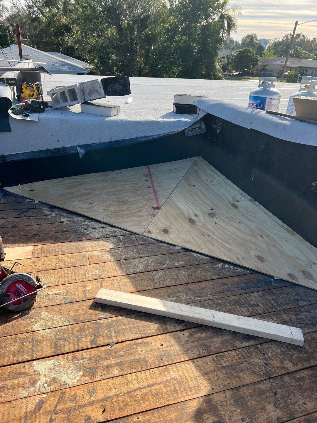 Project in St. Petersburg 33713 by Mitchell Roofing Company LLC