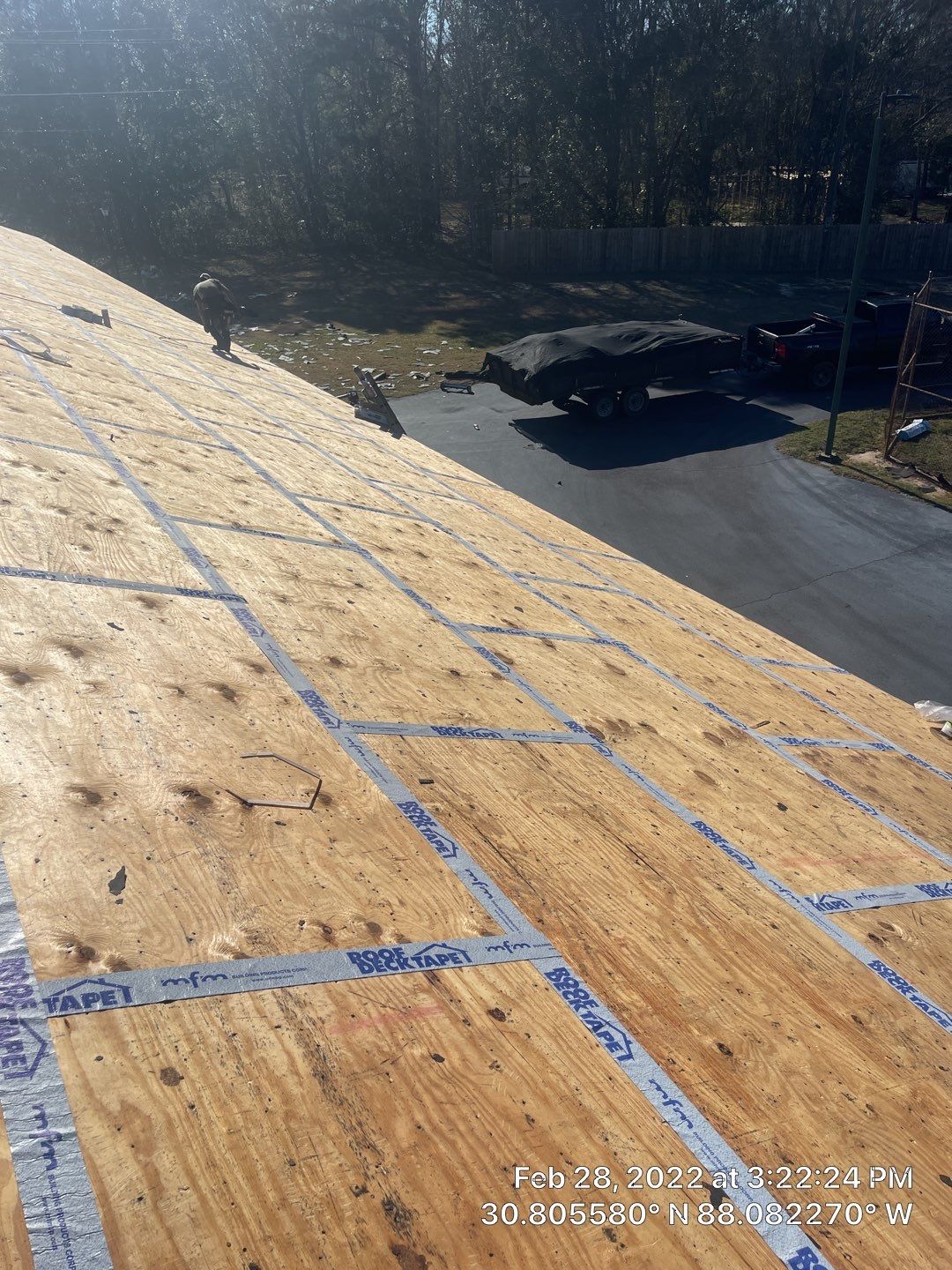 Commercial Roofing Installation using Roof Replacement by American Roofing & Construction LLC