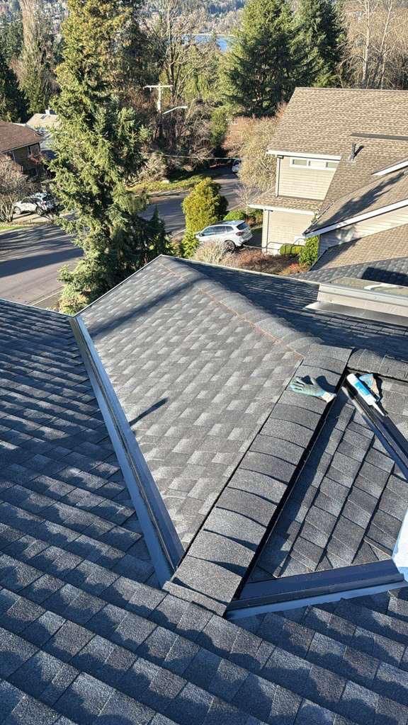 Residential Roofing Installation using GAF UHDZ Shingles by Roofing Formula LLC