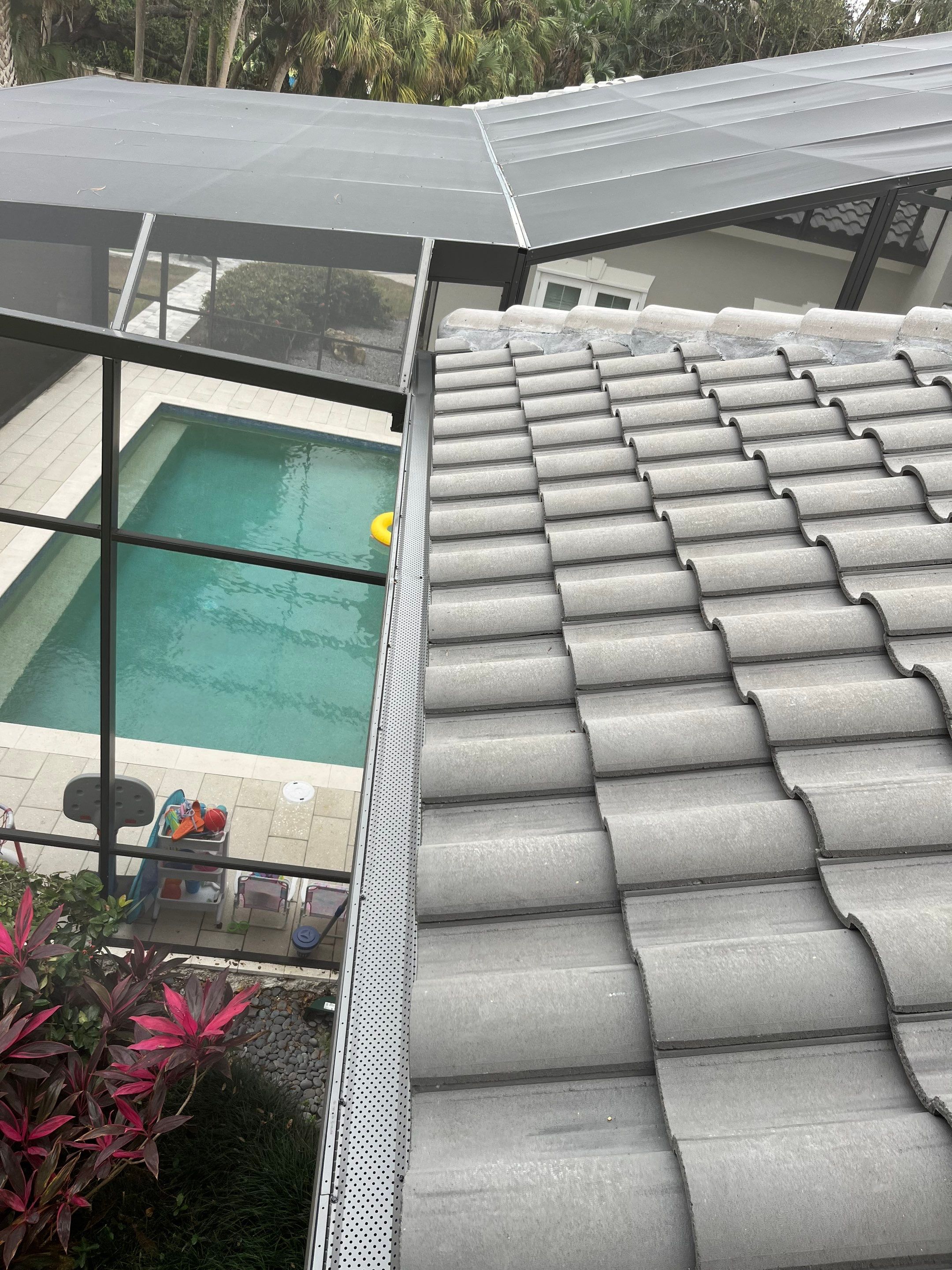 Gutter Guards Installation using Gutter Guards in Sarasota FL by Gutter Professors