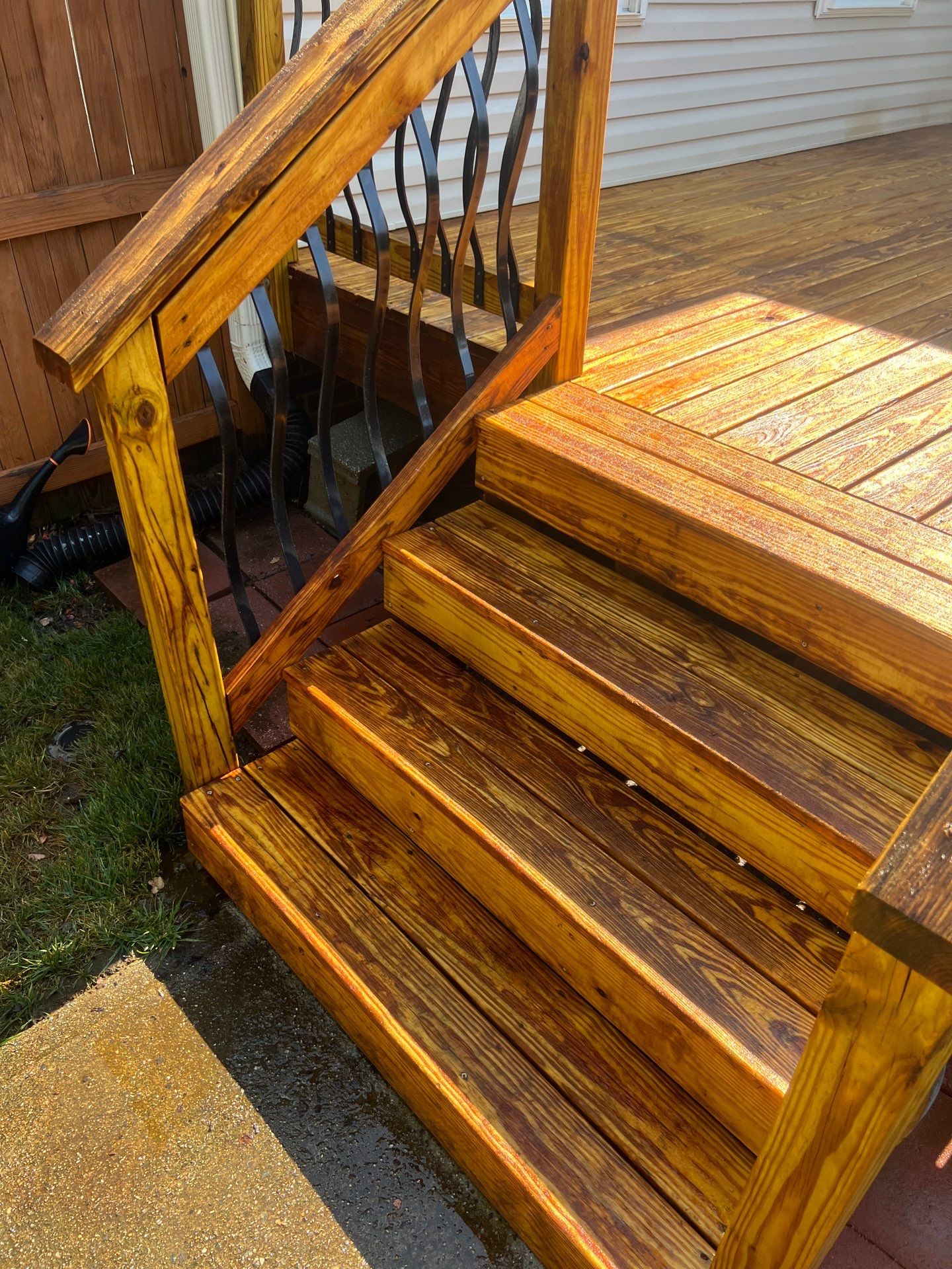 Weathered Deck using Wood Sealant by DuraSeal