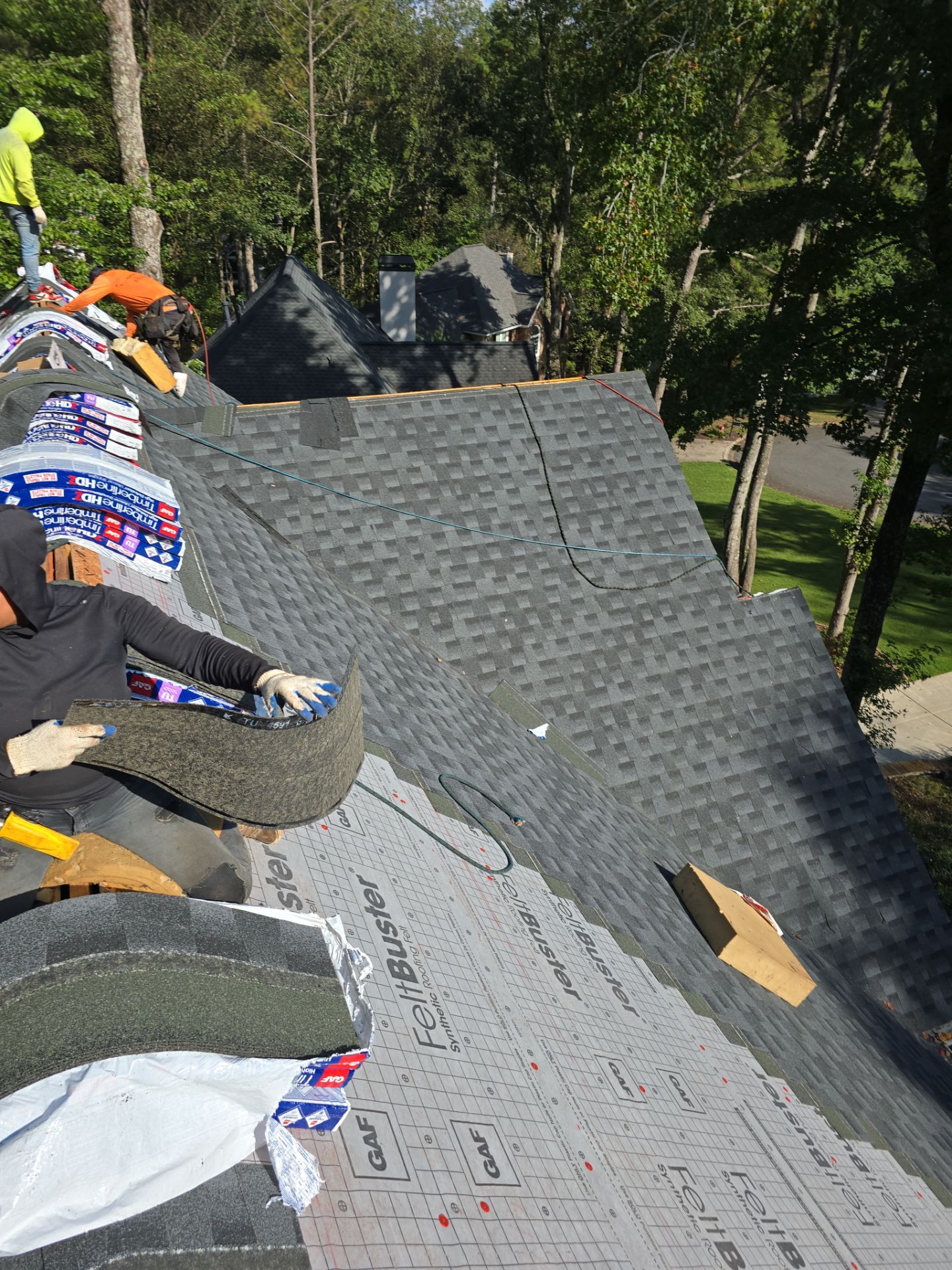 GAF Timberline HDZ Charcoal by Element Pros Roofing, LLC
