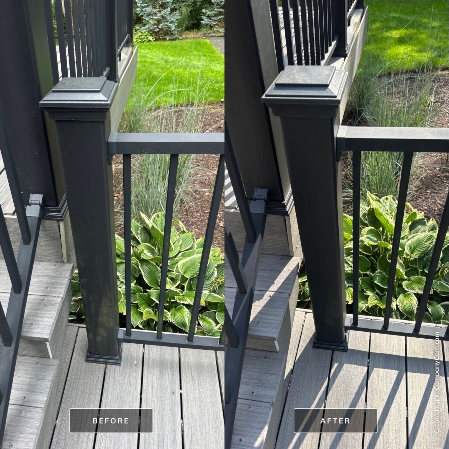 Project in Crystal Lake by Simmons Power & Soft Washing