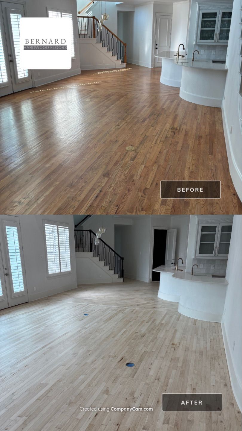 Bleached #2 Red Oak by Bernard Hardwood Floors