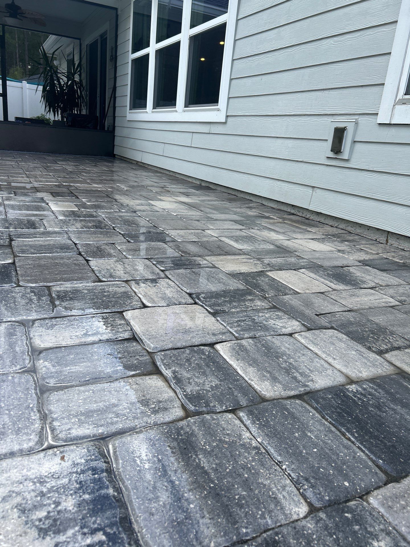 Pavers using Concrete Sealant by DuraSeal