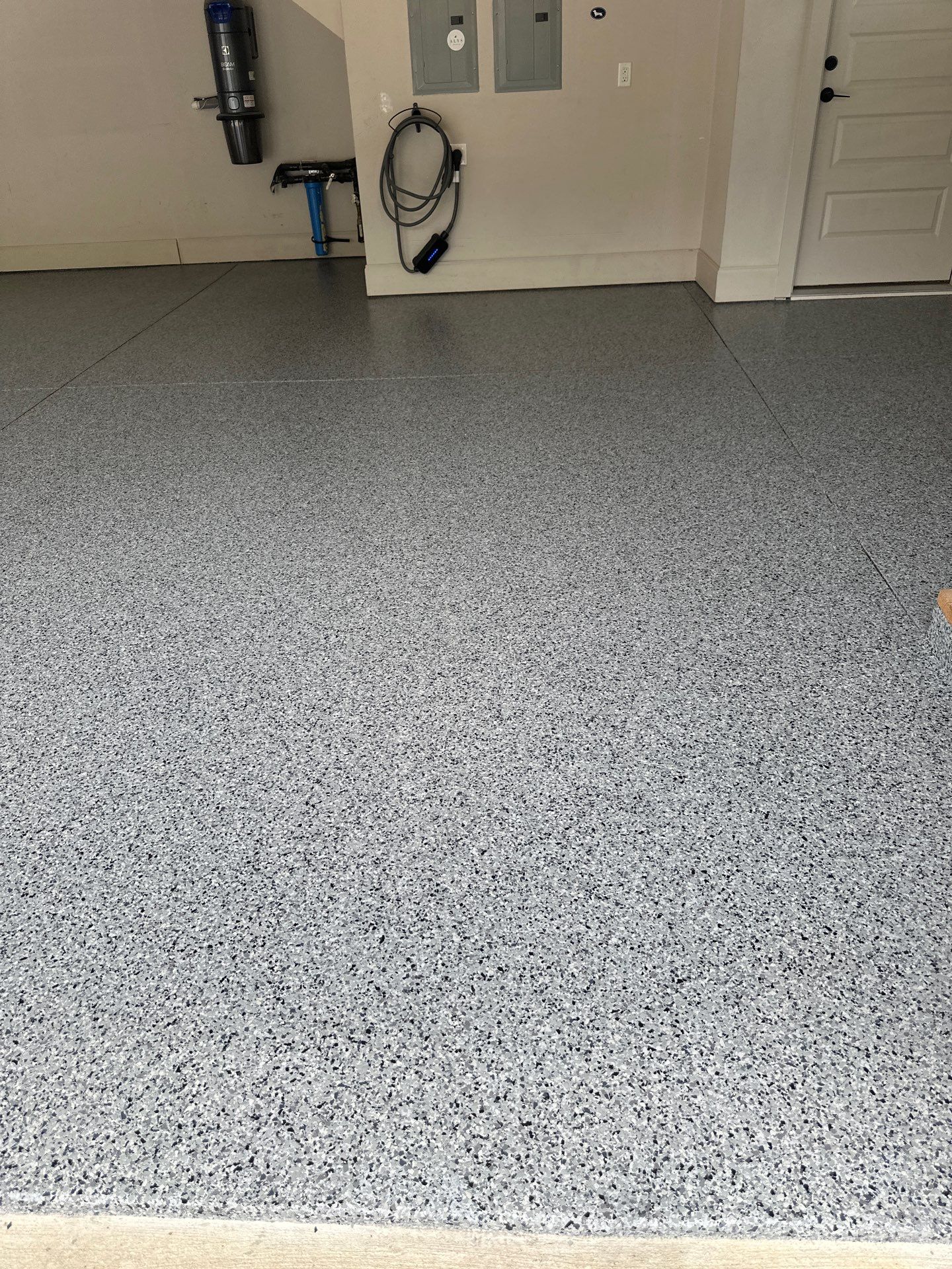 Garage Floor Coating using Nightfall by My Garage Floor Guys