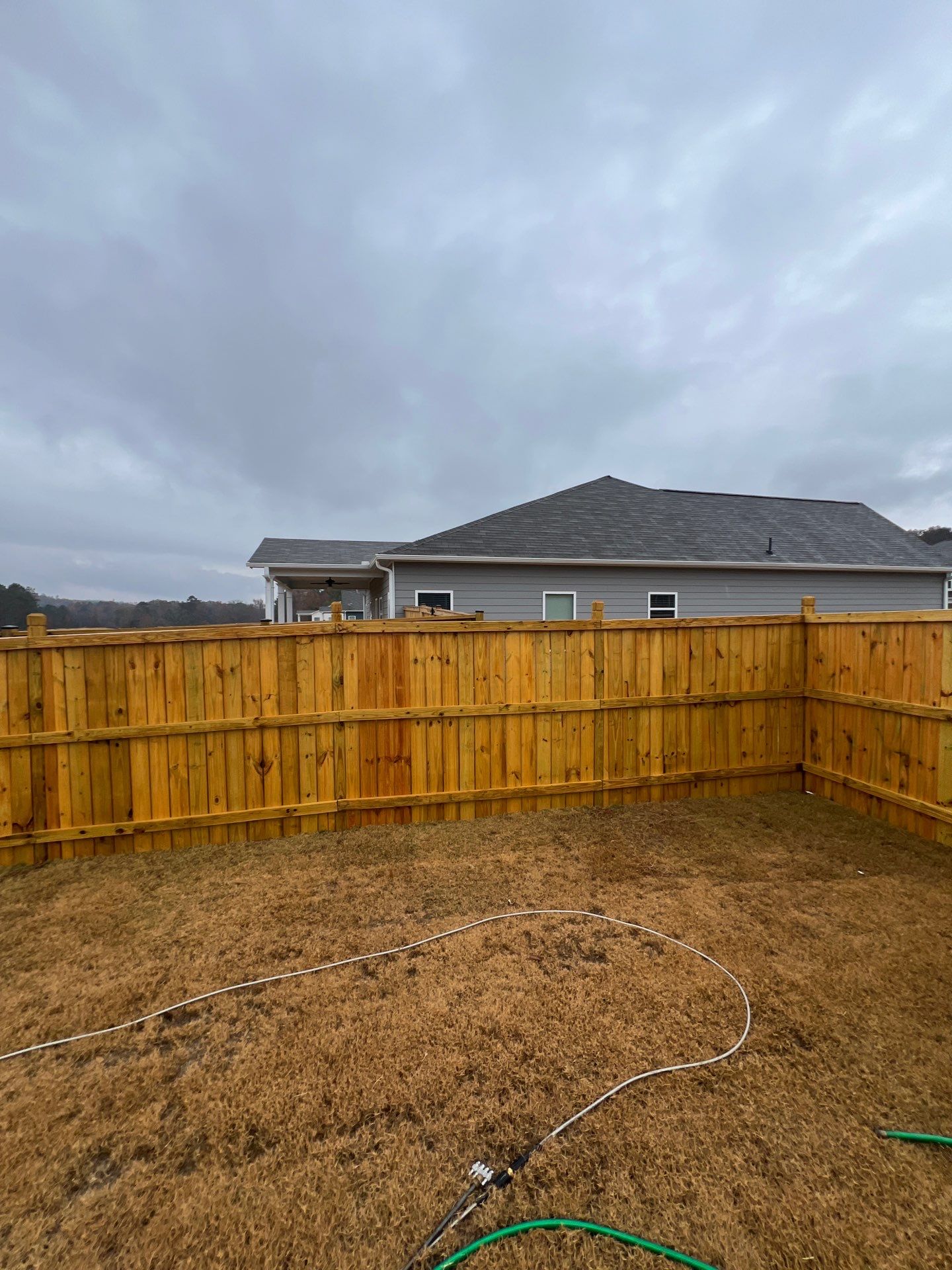 Fence Staining using Chestnut by SSE by Titans of Timber Fence & Stain