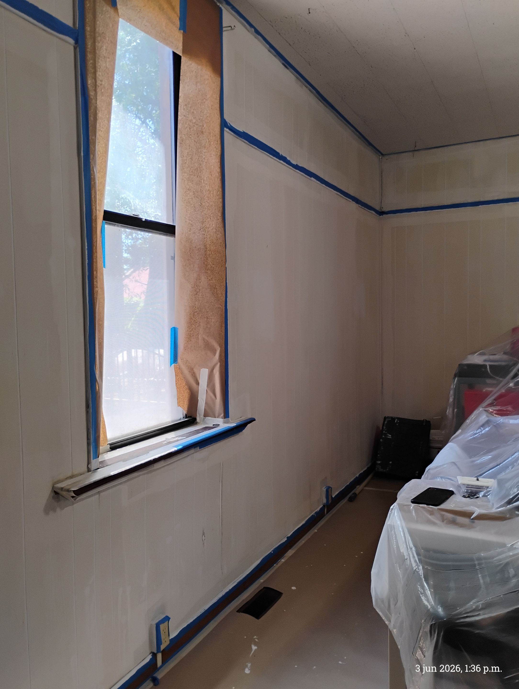 Interior Transformation: Refreshing Wood Paneling by Legendary Services Company LLC.