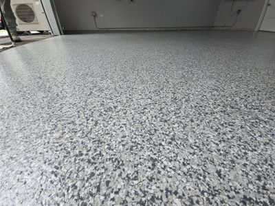 Garage Transformation using Slate Stone