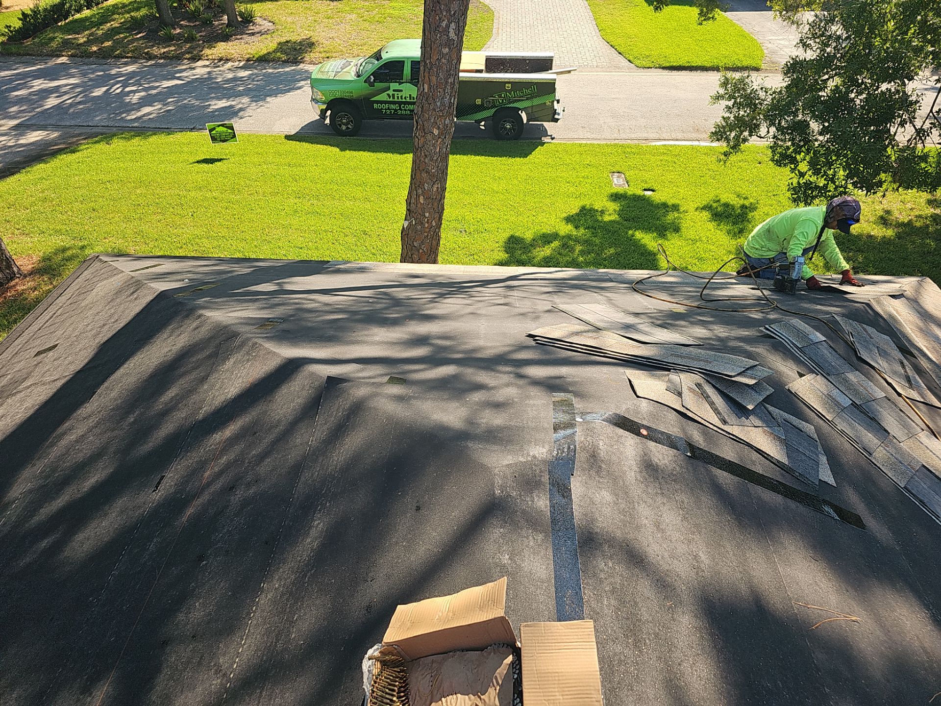 Project in St. Petersburg 33702 by Mitchell Roofing Company LLC 
