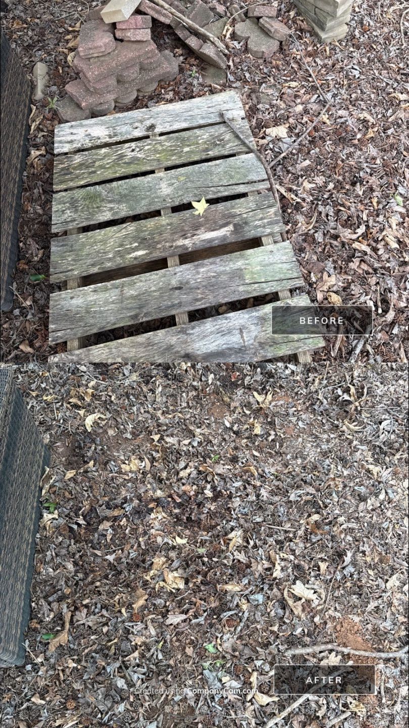 Project in Matthews by Badger Hauling