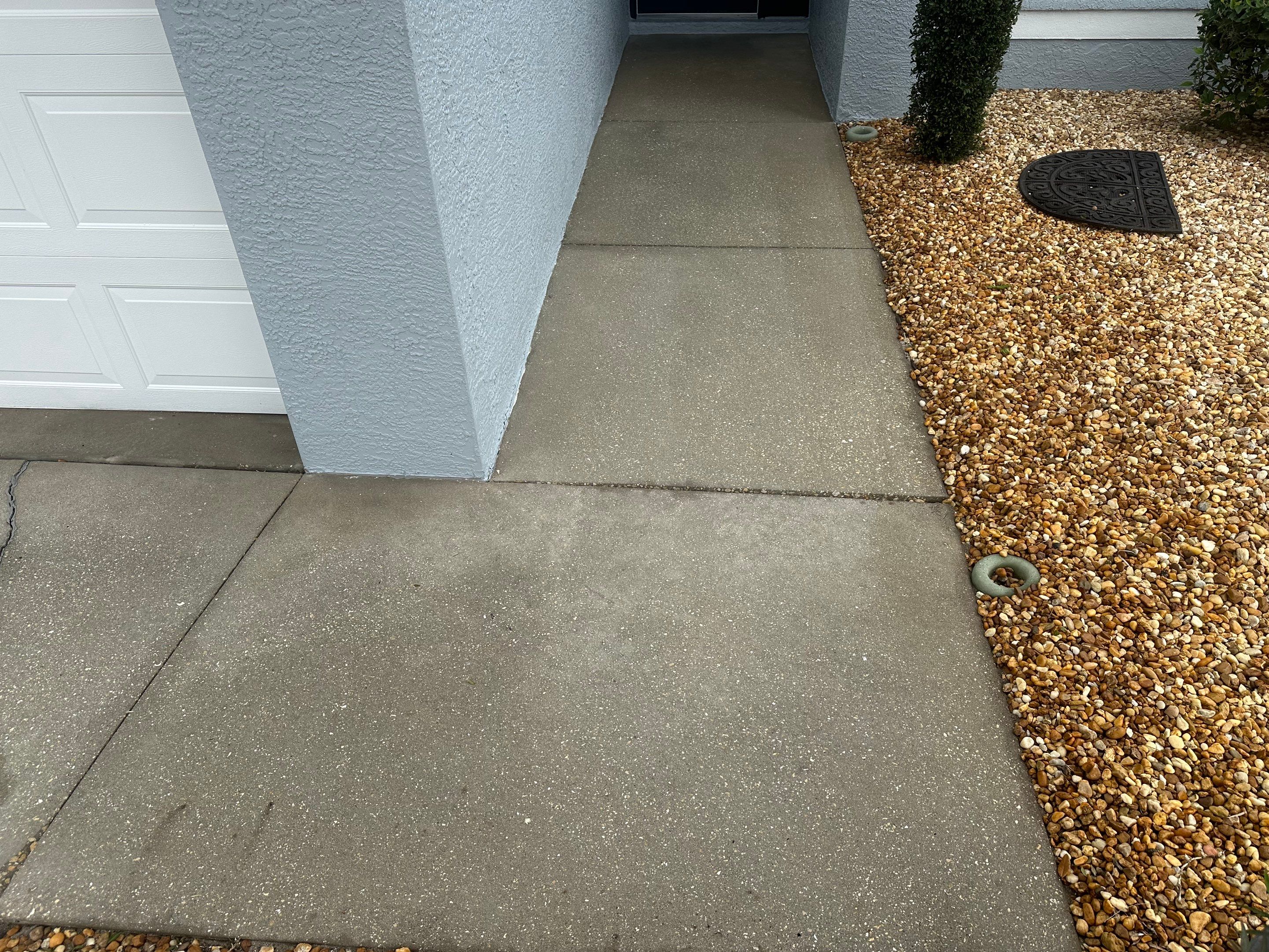 Concrete Driveway, Entryway & Street Curbing Cleaning in Fairways at Imperial Lakes, Palmetto, FL | Sunshine AquaWash by Sunshine AquaWash