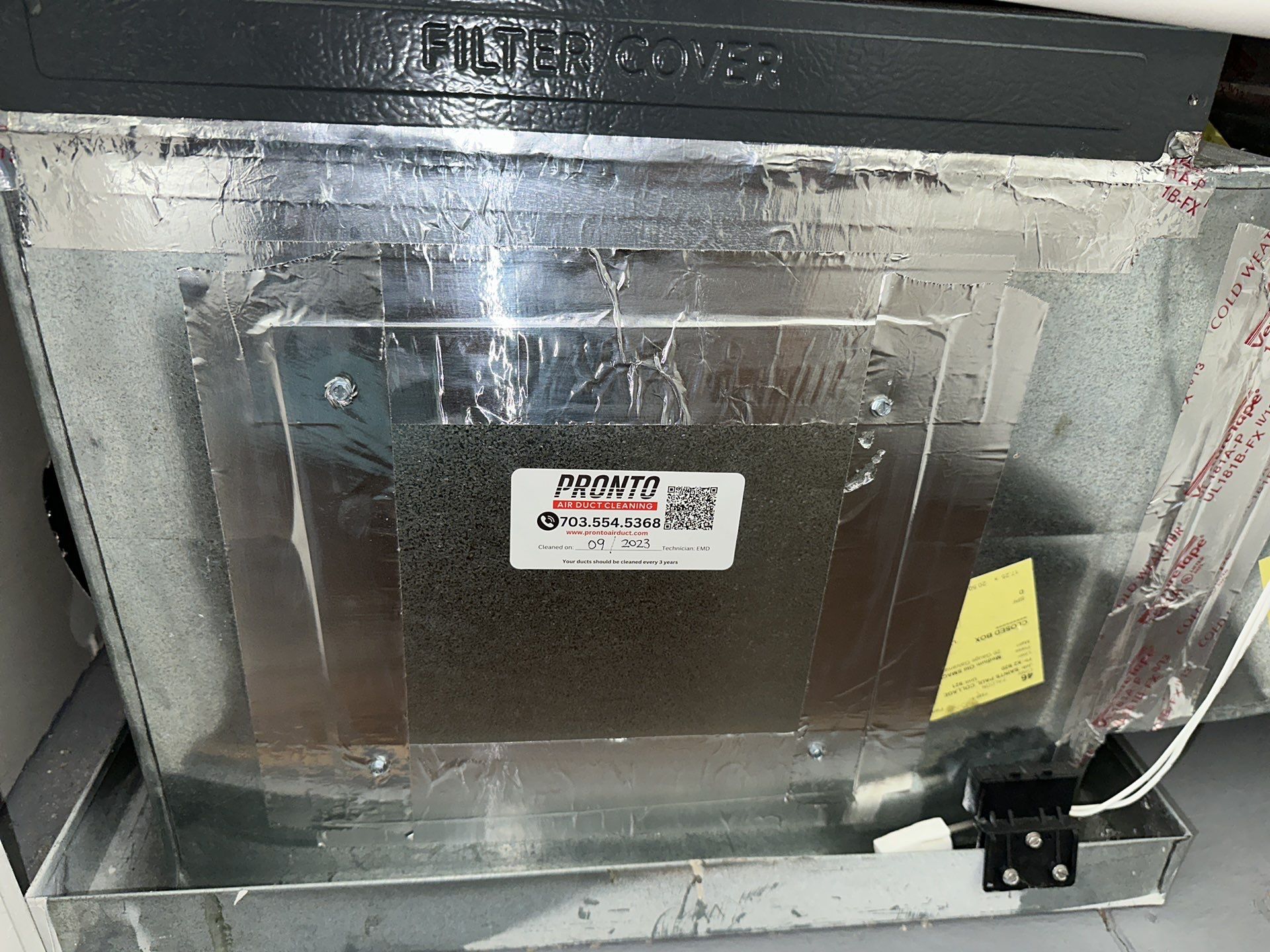 Air duct cleaning using Hypervac by Pronto Air Duct Cleaning