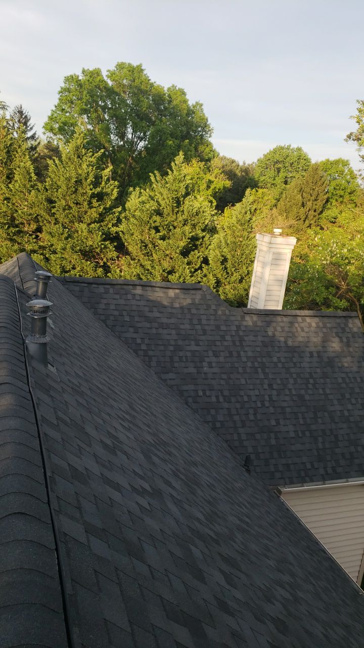 Great Falls: CertainTeed Landmark Pro Designer Shingles in Max Def Moire Black by RM Banning, Inc.