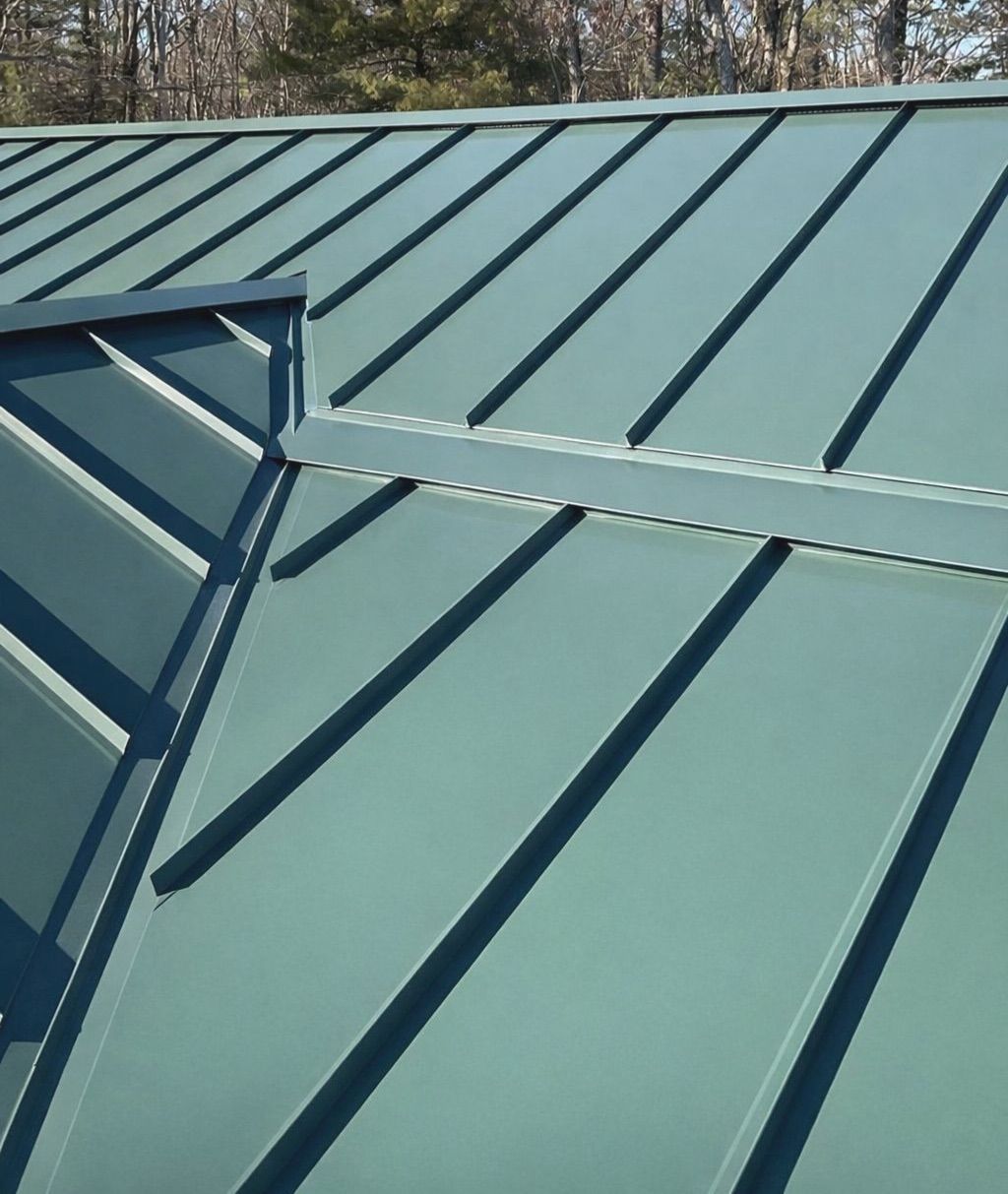 ABSeam Metal Roof by Esh Builders