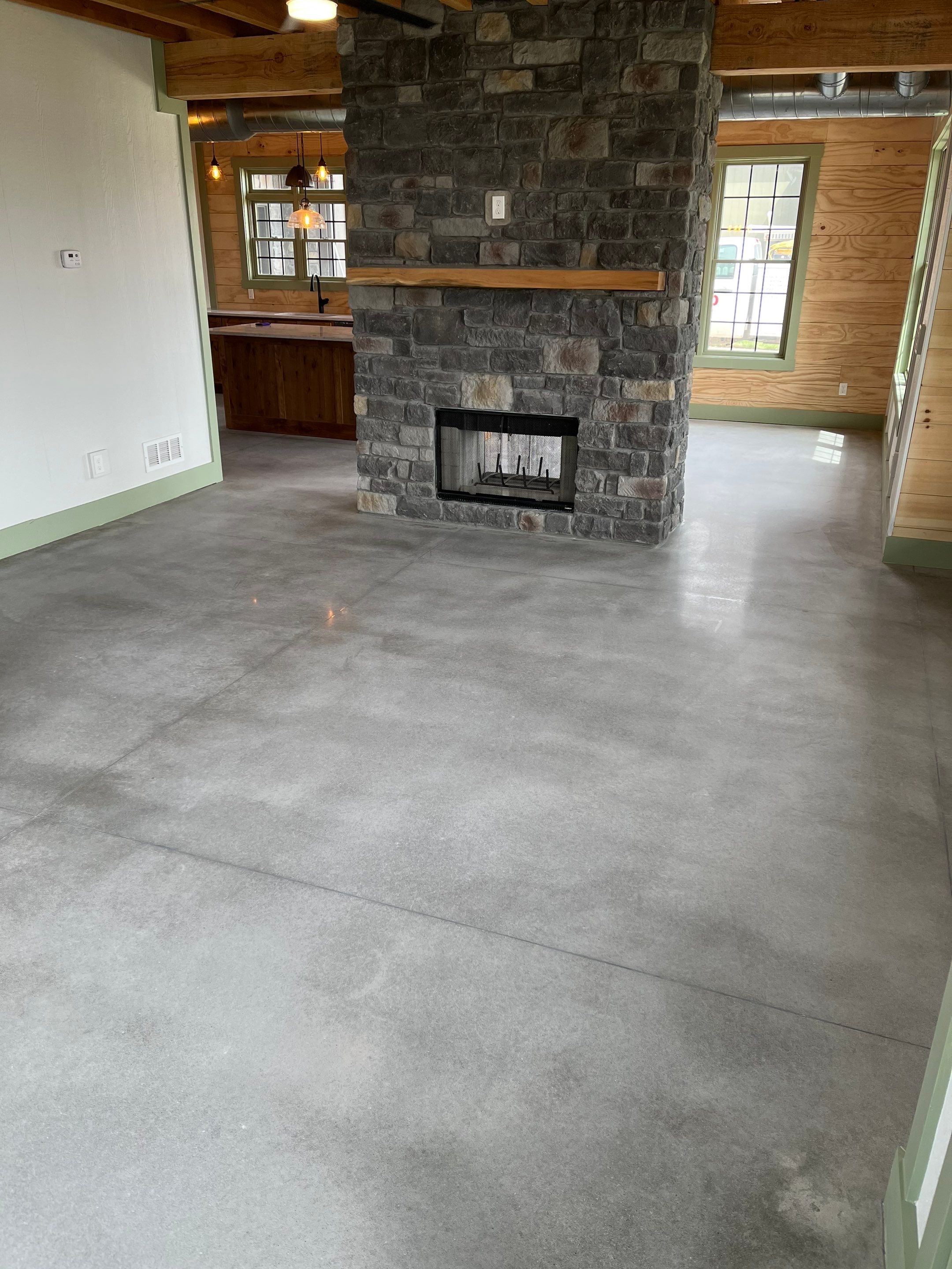 Eudora, KS -- Full Home Polish by Big Red Decorative Concrete, LLC