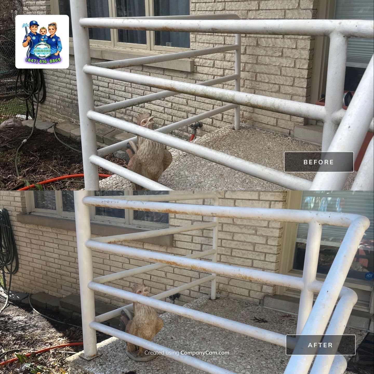 Highland Park, IL House Wash by Simmons Power & Soft Washing