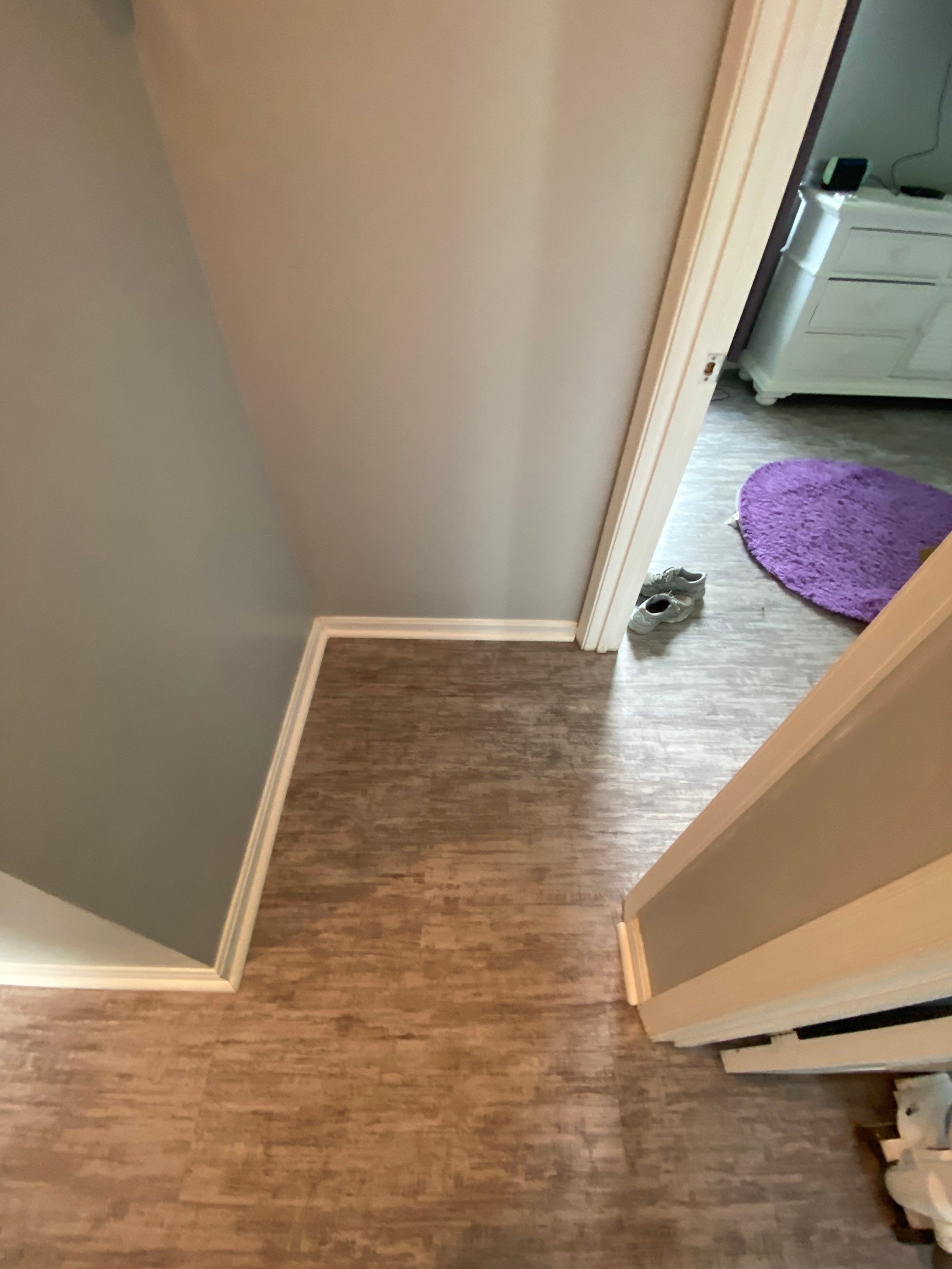 LVP flooring install by The Smet Companies, LLC